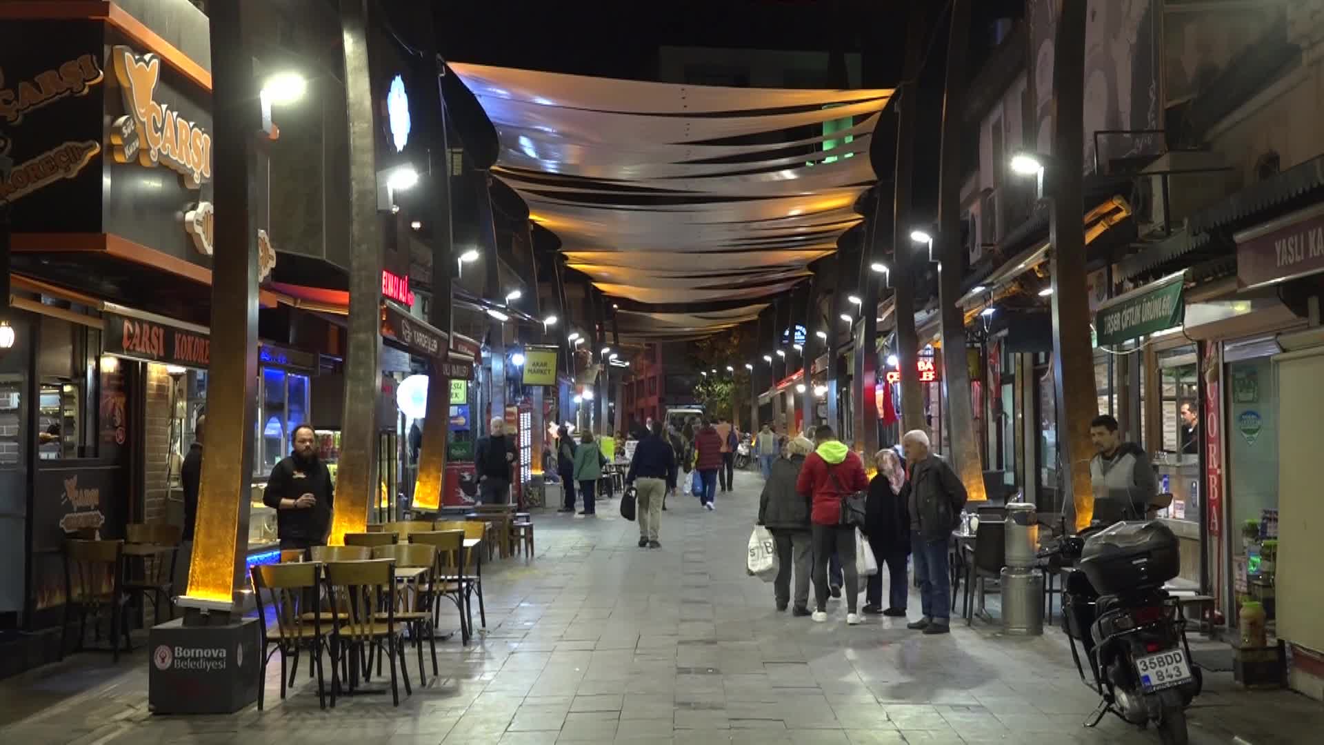 BORNOVA BELEDİYESİ, TARİHİ BÜYÜK ÇARŞI’DAKİ ÇALIŞMALARINI TAMAMLADI