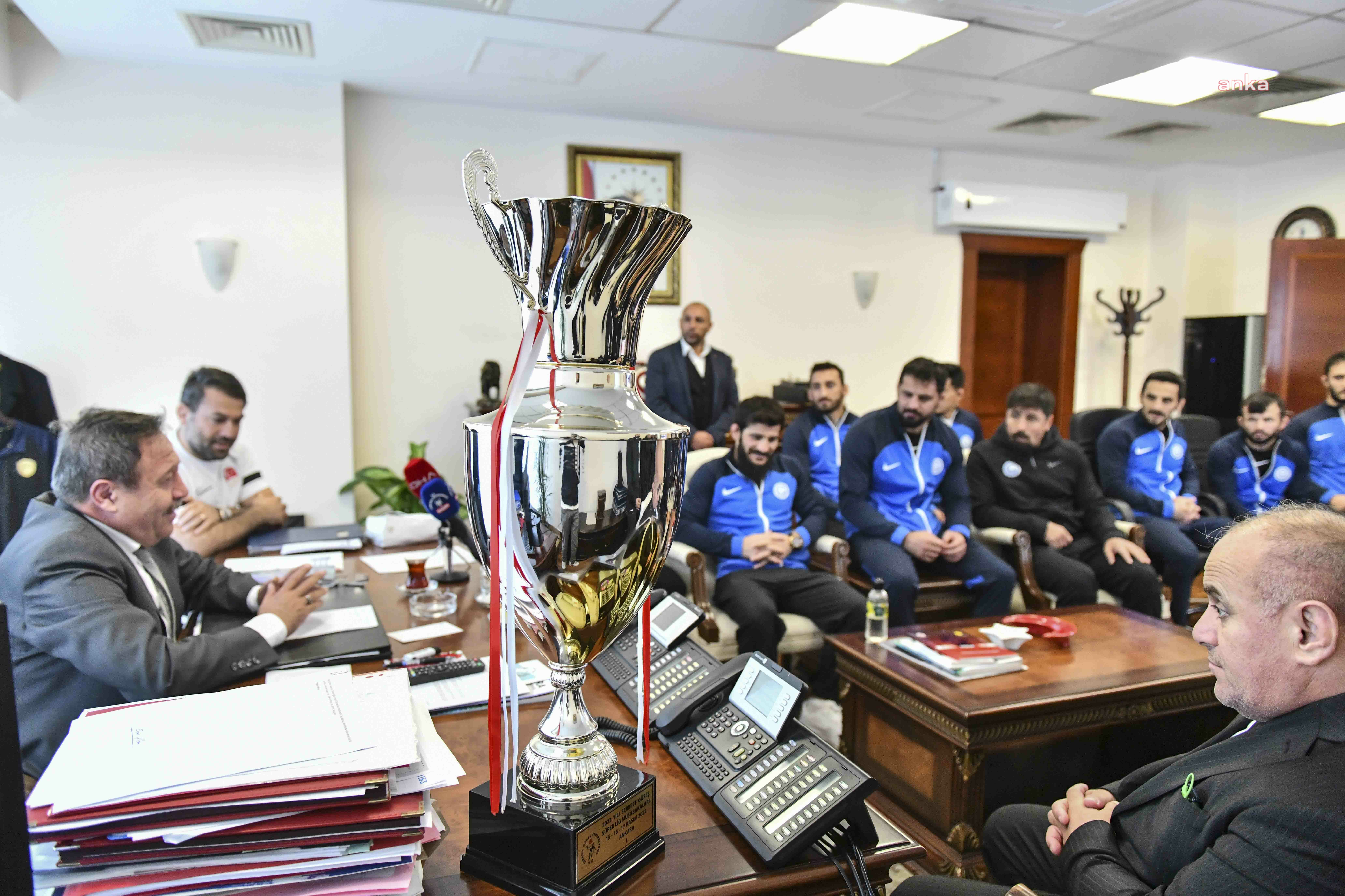 ASKİ SPOR’DAN KULÜP BAŞKANI ARSLAN’A ZİYARET