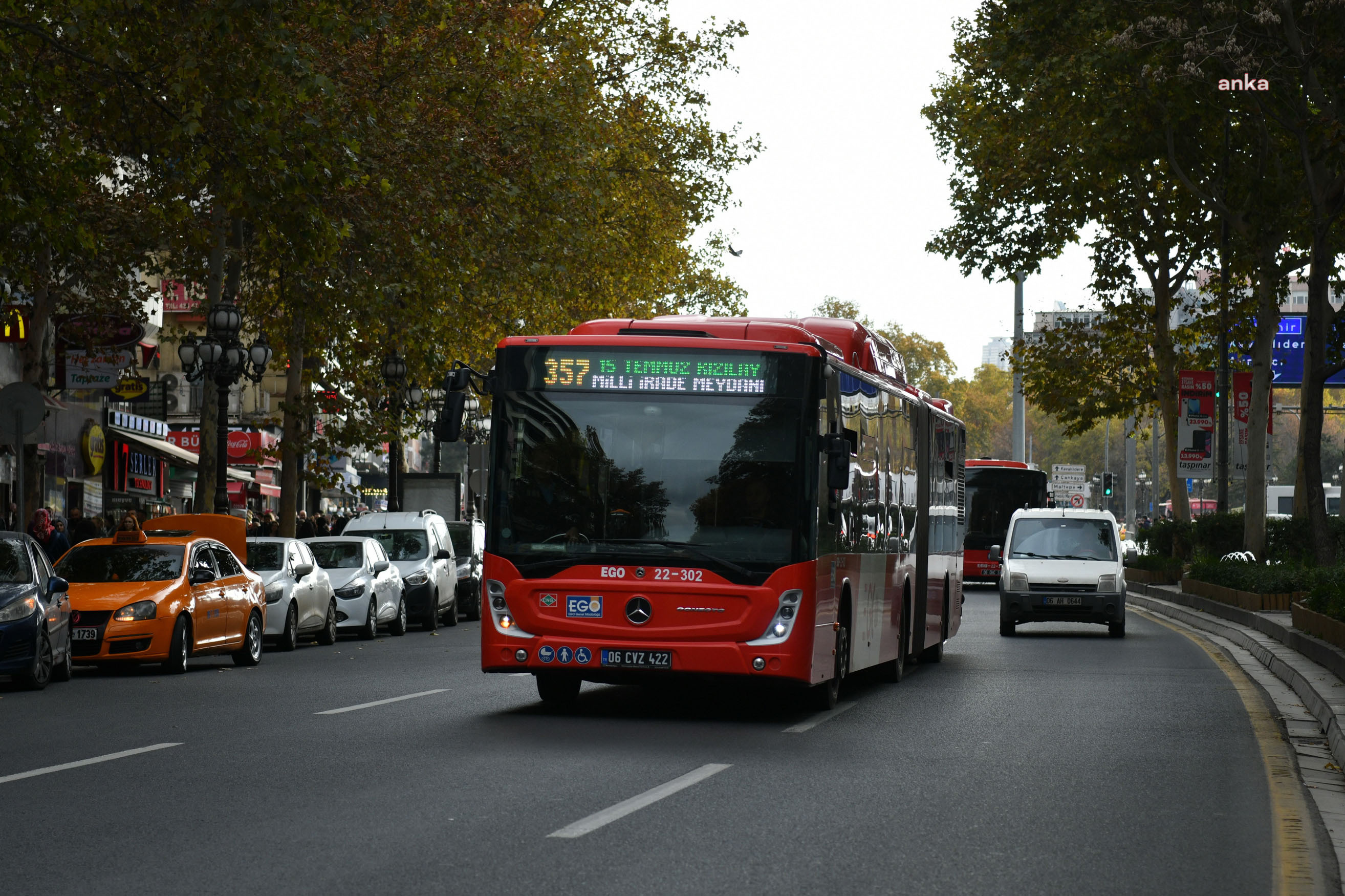 ANKARA’DA 394 YENİ EGO OTOBÜSÜ SEFERE BAŞLADI