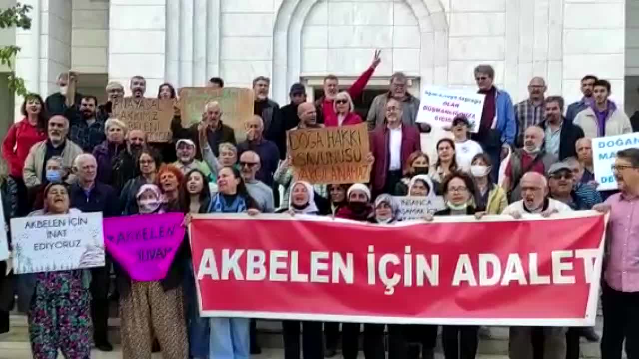 AKBELEN ORMAN DİRENİŞÇİLERİNİN YARGILANDIĞI DAVA 2 ŞUBAT'A ERTELENDİ: "BU DAVA ADLİYENİN YÜZ KARASI OLARAK TARİHE GEÇECEK"