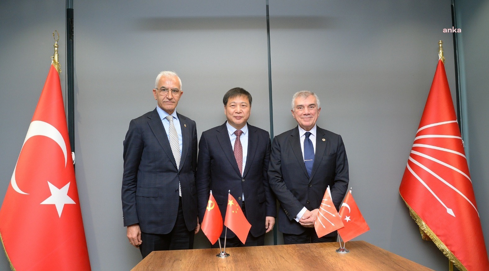 ÇİN KOMÜNİST PARTİSİ'NDEN CHP’YE ZİYARET