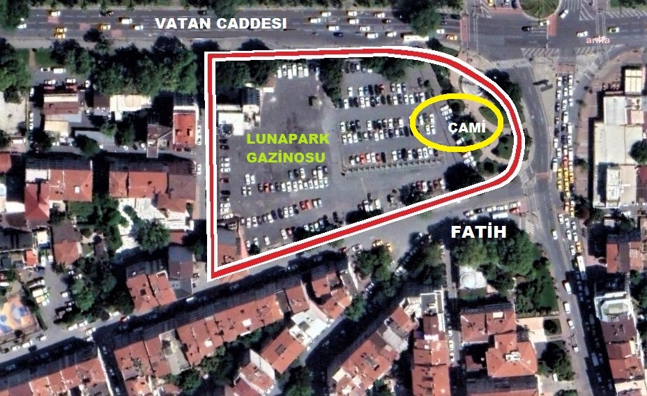 İÇİŞLERİ BAKANLIĞI'NIN EL KOYDUĞU, İBB'NİN HAZIRLADIĞI 40 YOLSUZLUK DOSYASI ARASINDA YER ALAN LUNAPARK GAZİNOSU ARAZİSİ YENİDEN GÜNDEMDE
