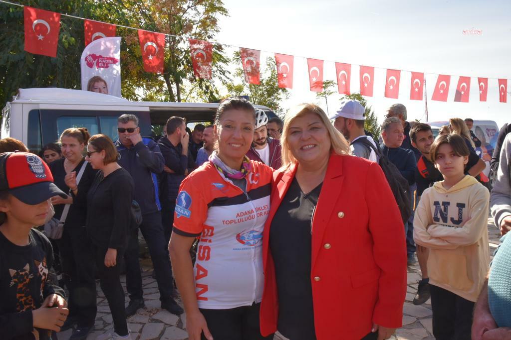 CEYHANLI BİSİKLET TUTKUNLARI YILAN KALE’YE PEDAL ÇEVİRDİ