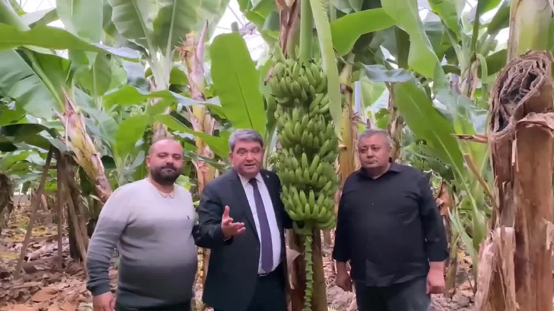 CENGİZ GÖKÇEL’İN ZİYARET ETTİĞİ MUZ ÜRETİCİSİ: “9 LİRA CİVARINDA OLAN MUZU, 9 LİRAYA SATAMIYORUZ”