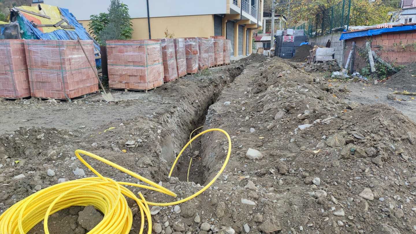 DEVREK BELEDİYESİ’NDEN UZUNÇAY’DA DOĞAL GAZ ÇALIŞMASI