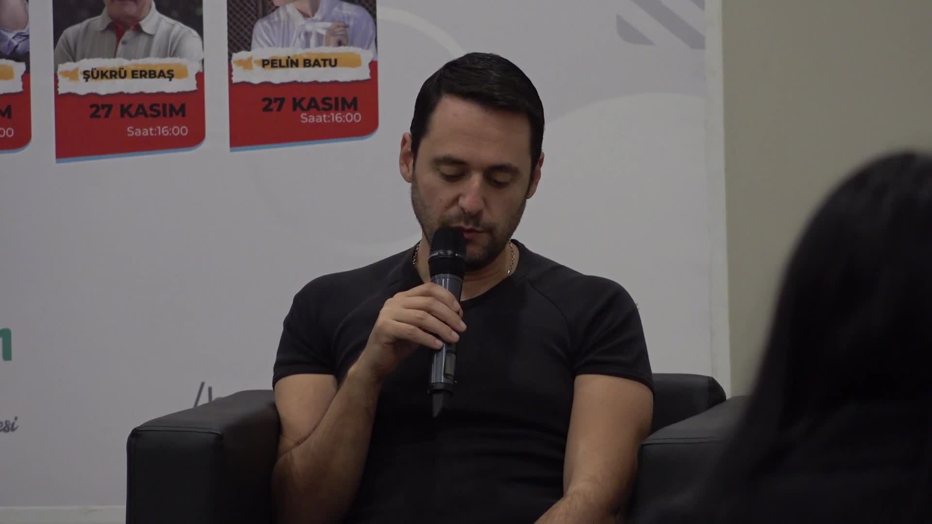 'HATAY KİTAP GÜNLERİ' MİNE SÖĞÜT VE BARIŞ İNCE'Yİ AĞIRLADI