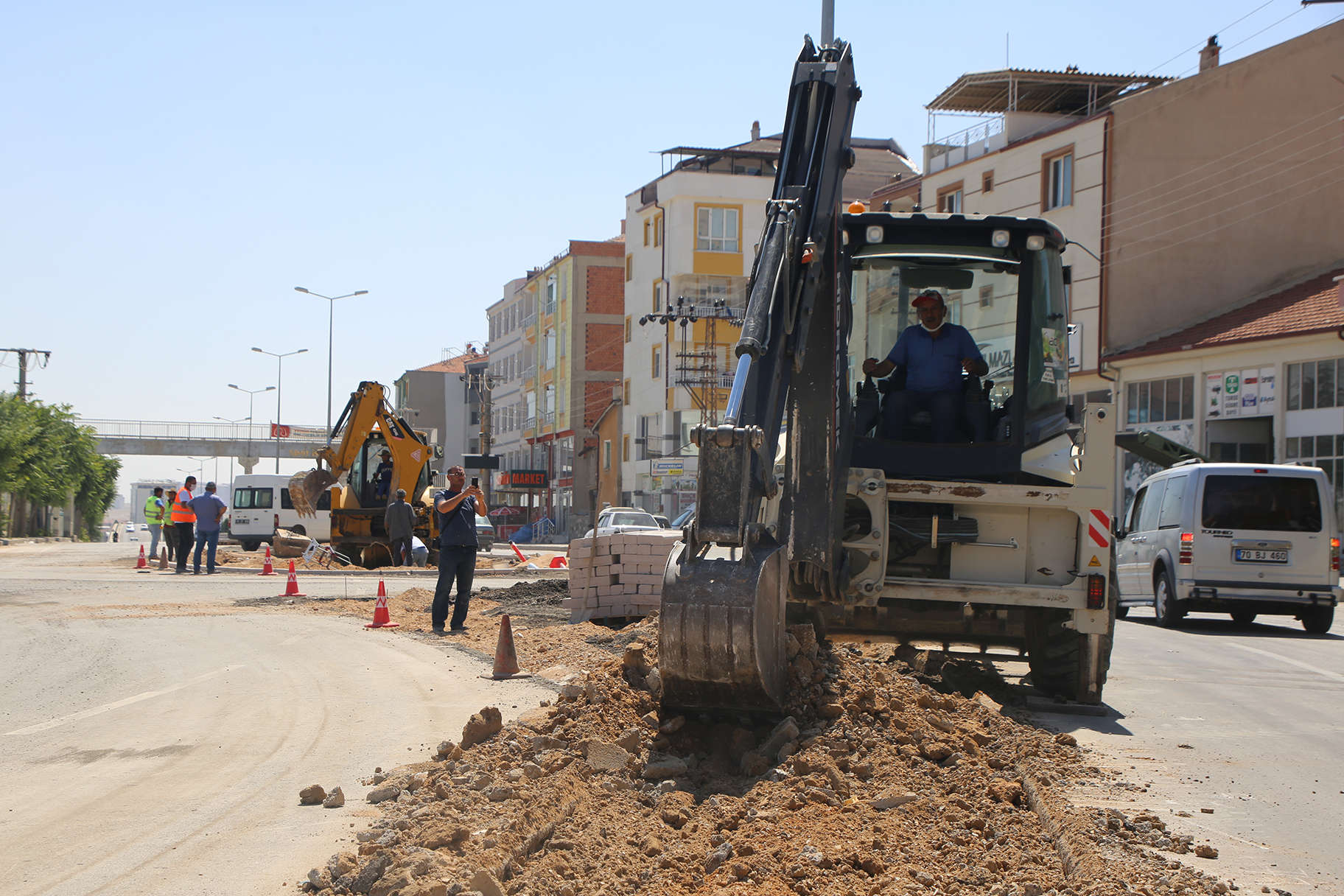 KARAMAN'DA KAVŞAKLAR DAHA KULLANIŞLI HALE GETİRİLİYOR