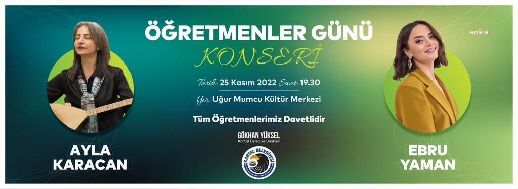 Kartal Belediyesi’nden Öğretmenler Günü’ne özel konser