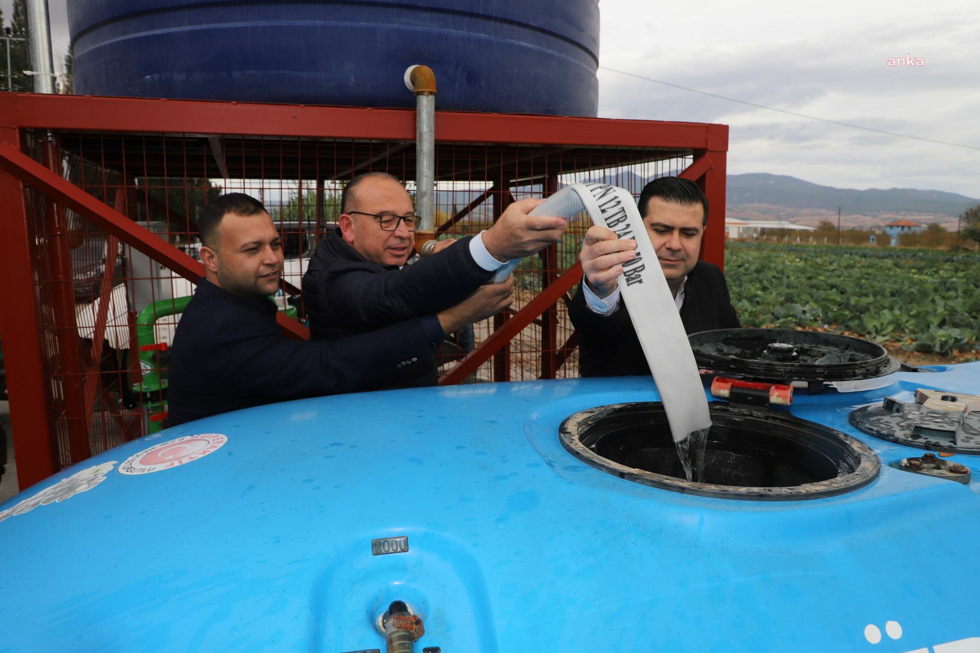 TURGUTLU BELEDİYESİ BEŞİNCİ SU DOLUM İSTASYONUNU NAMAZGAH’A KURDU