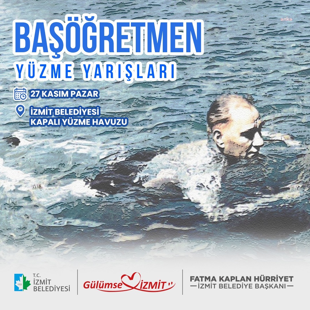 İZMİTLİ KÜÇÜK SPORCULAR ‘BAŞÖĞRETMEN YÜZME YARIŞLARI’NDA MÜCADELE EDECEK