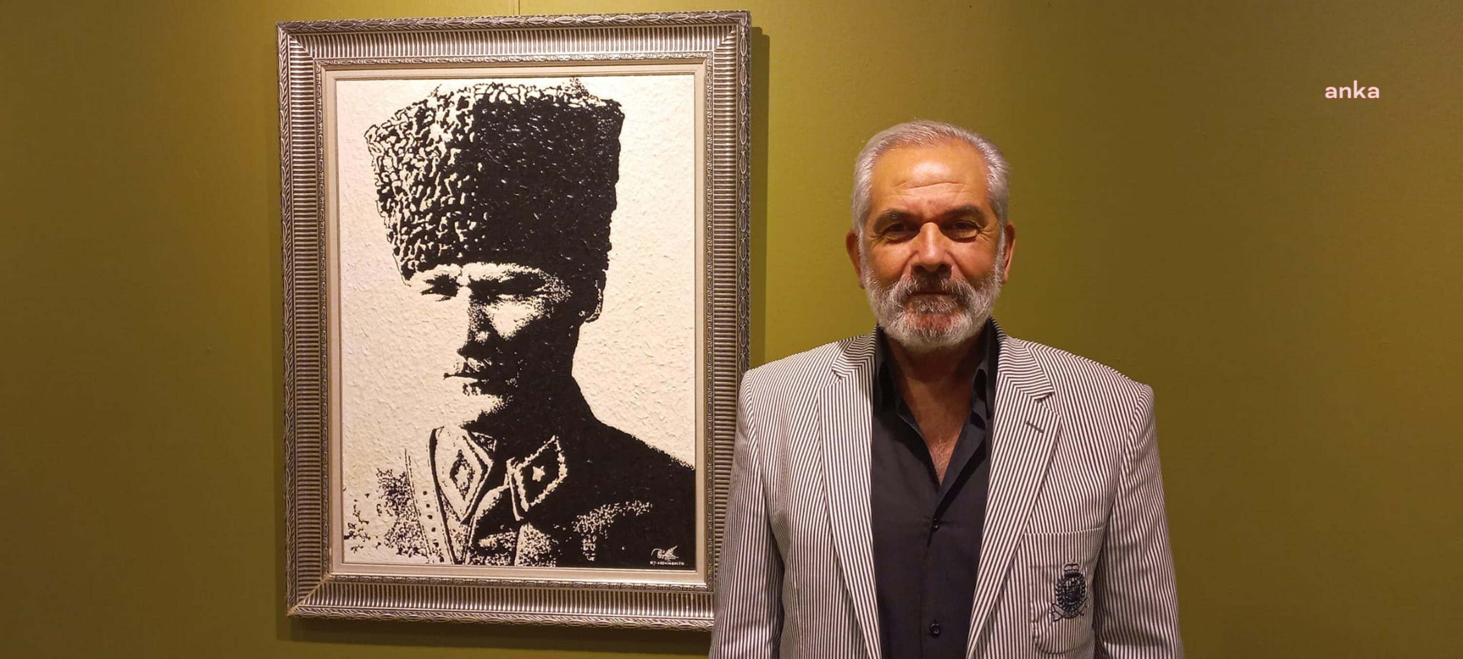 KİMYA ÖĞRETMENİ VE RESSAM KESKİNBALTA’NIN SERGİSİ AYVALIK’TA ZİYARETE AÇILDI