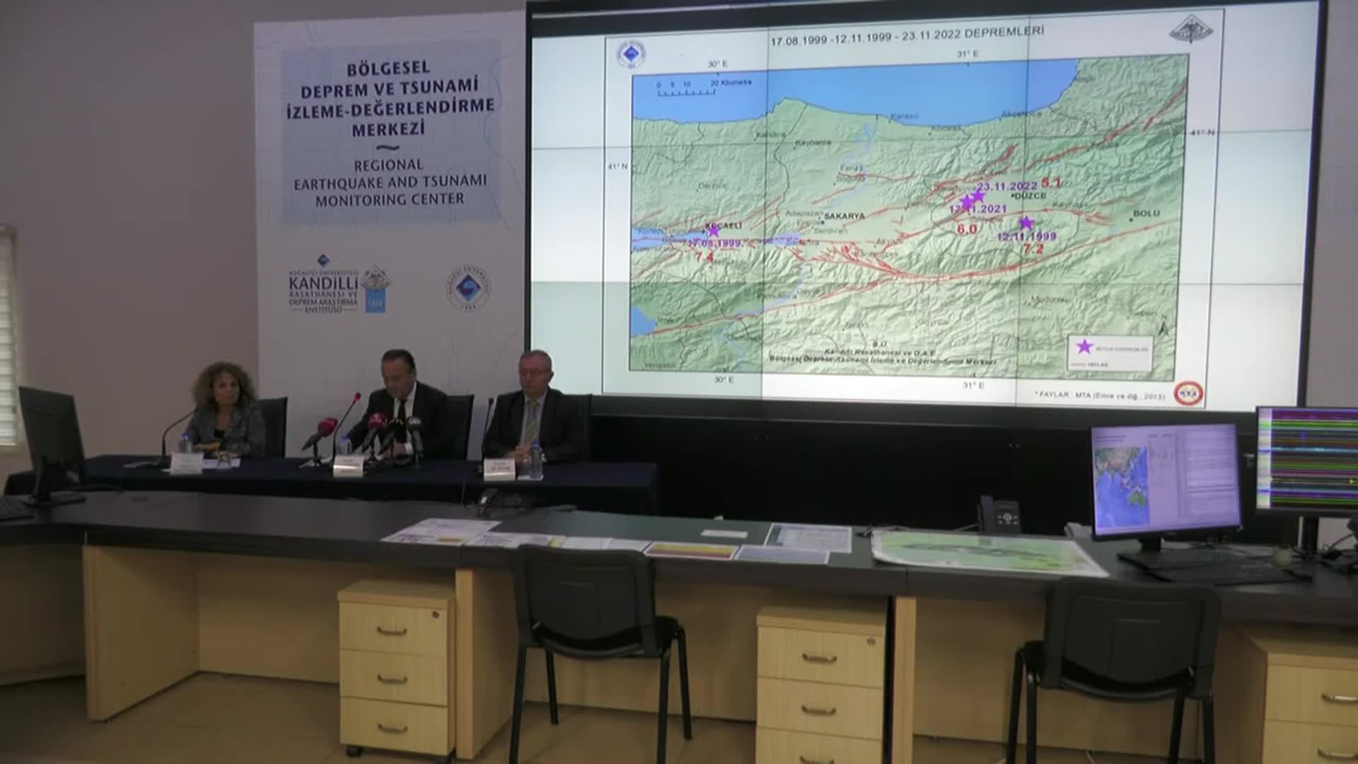 KANDİLLİ RASATHANESİ MÜDÜRÜ PROF. DR. ÖZENER: “DÜZCE’DEKİ DEPREM, OLASI MARMARA DEPREMİNİ TETİKLEMEZ”