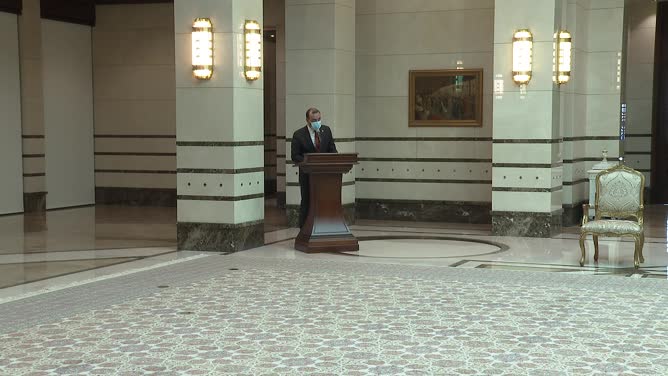 FİLDİŞİ SAHİLİ BÜYÜKELÇİSİ'NDEN ERDOĞAN'A GÜVEN MEKTUBU