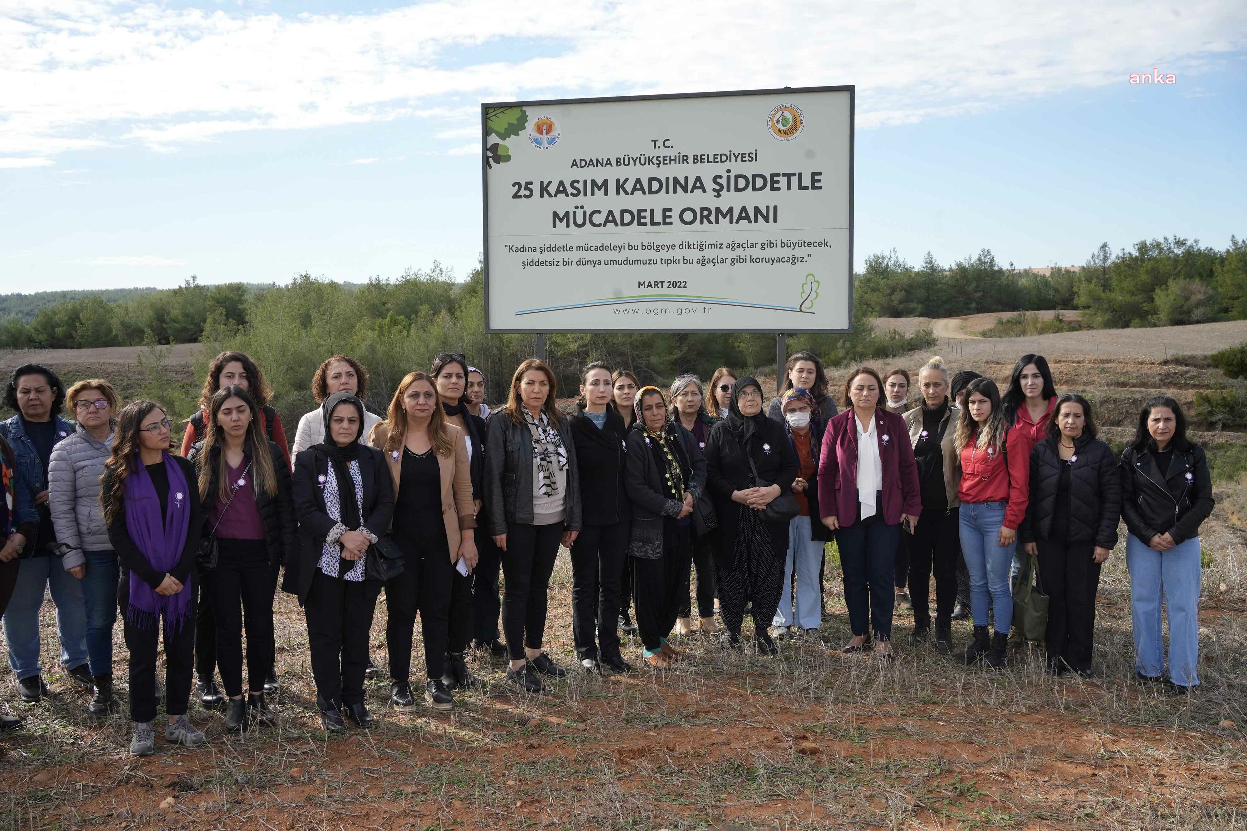 ADANA BÜYÜKŞEHİR ‘KADINA ŞİDDETE HAYIR’ DEMEYE DEVAM EDİYOR