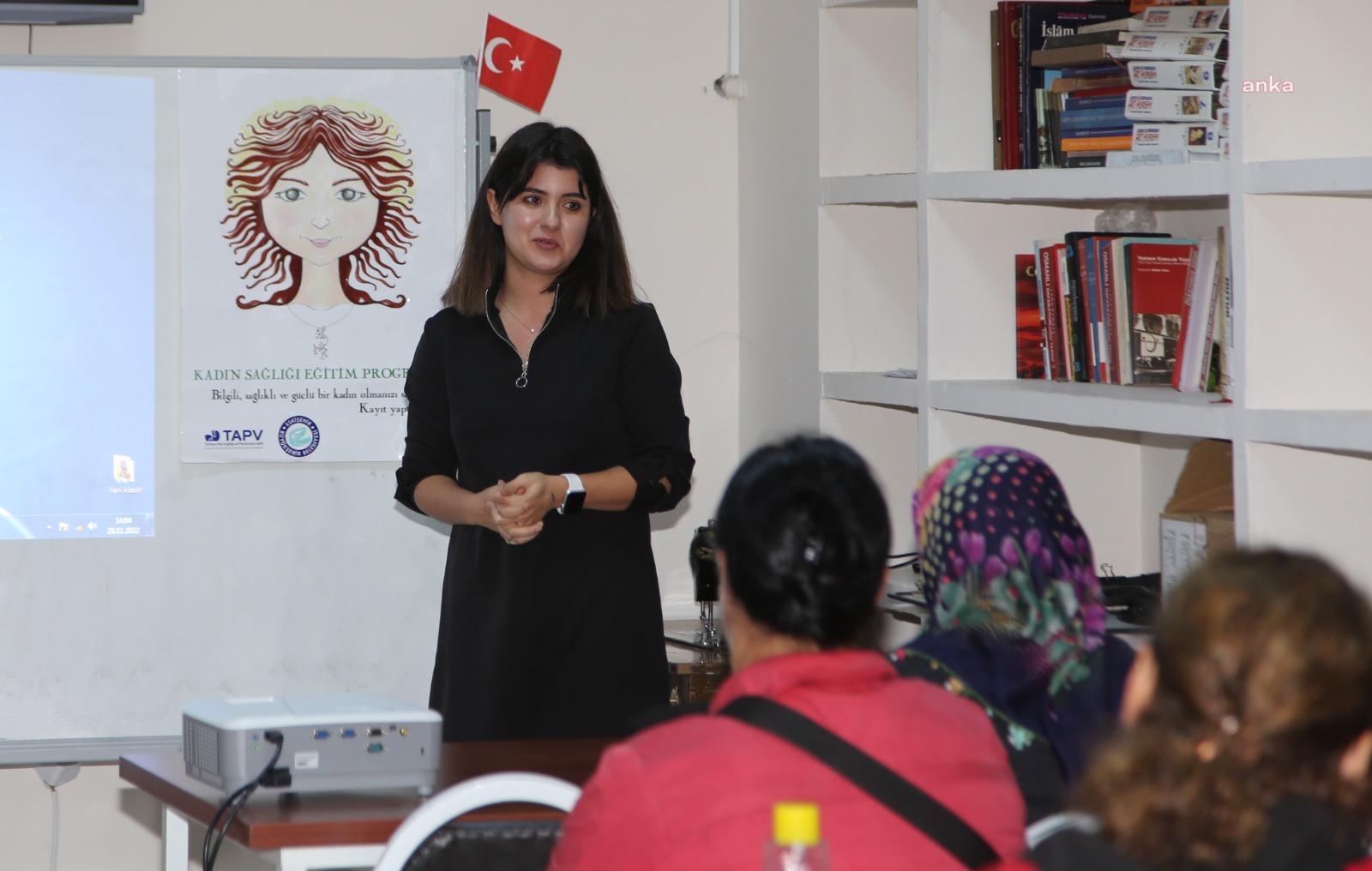 ESKİŞEHİR BÜYÜKŞEHİR’DEN BEYLİKOVALI KADINLARA 'KADIN SAĞLIĞI' EĞİTİMİ