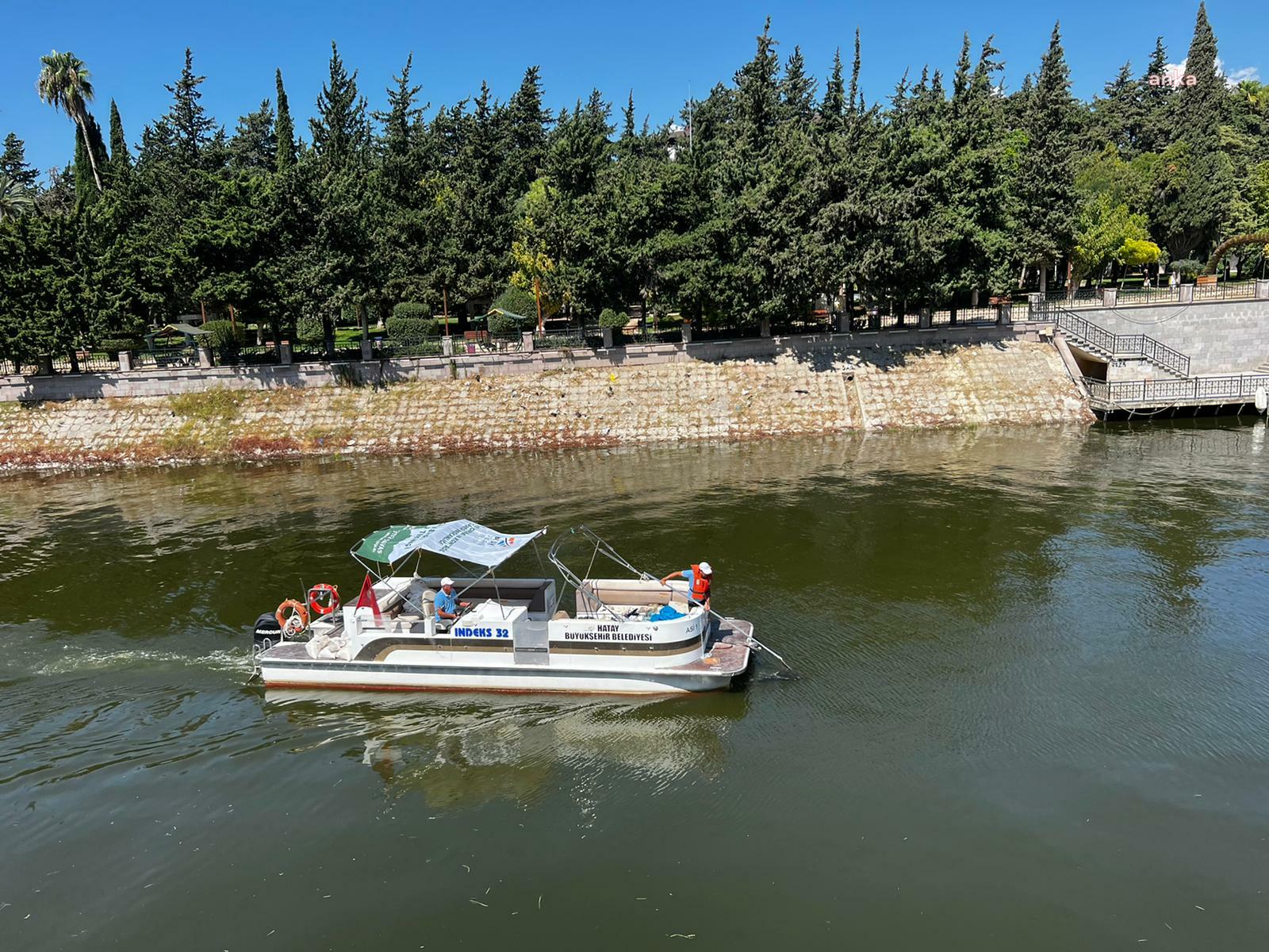 HATAY BÜYÜKŞEHİR, ASİ NEHRİ İÇİN BARİYER SİSTEMİ KURACAK