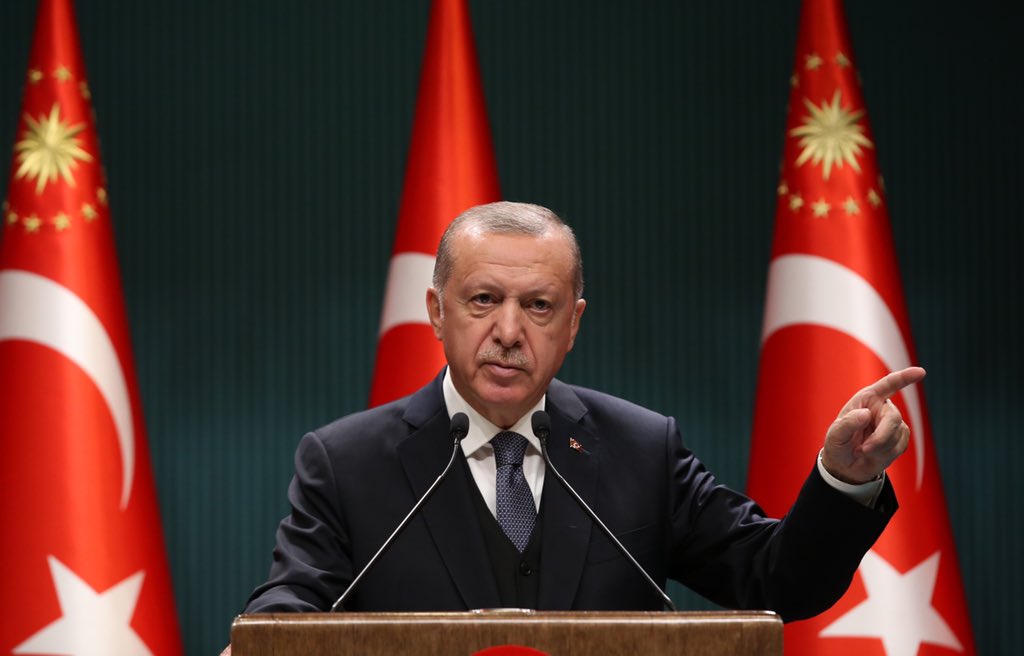 CUMHURBAŞKANI ERDOĞAN: AYASOFYA KİLİSEDEN DEĞİL MÜZEDEN CAMİYE DÖNÜŞTÜRÜLDÜ