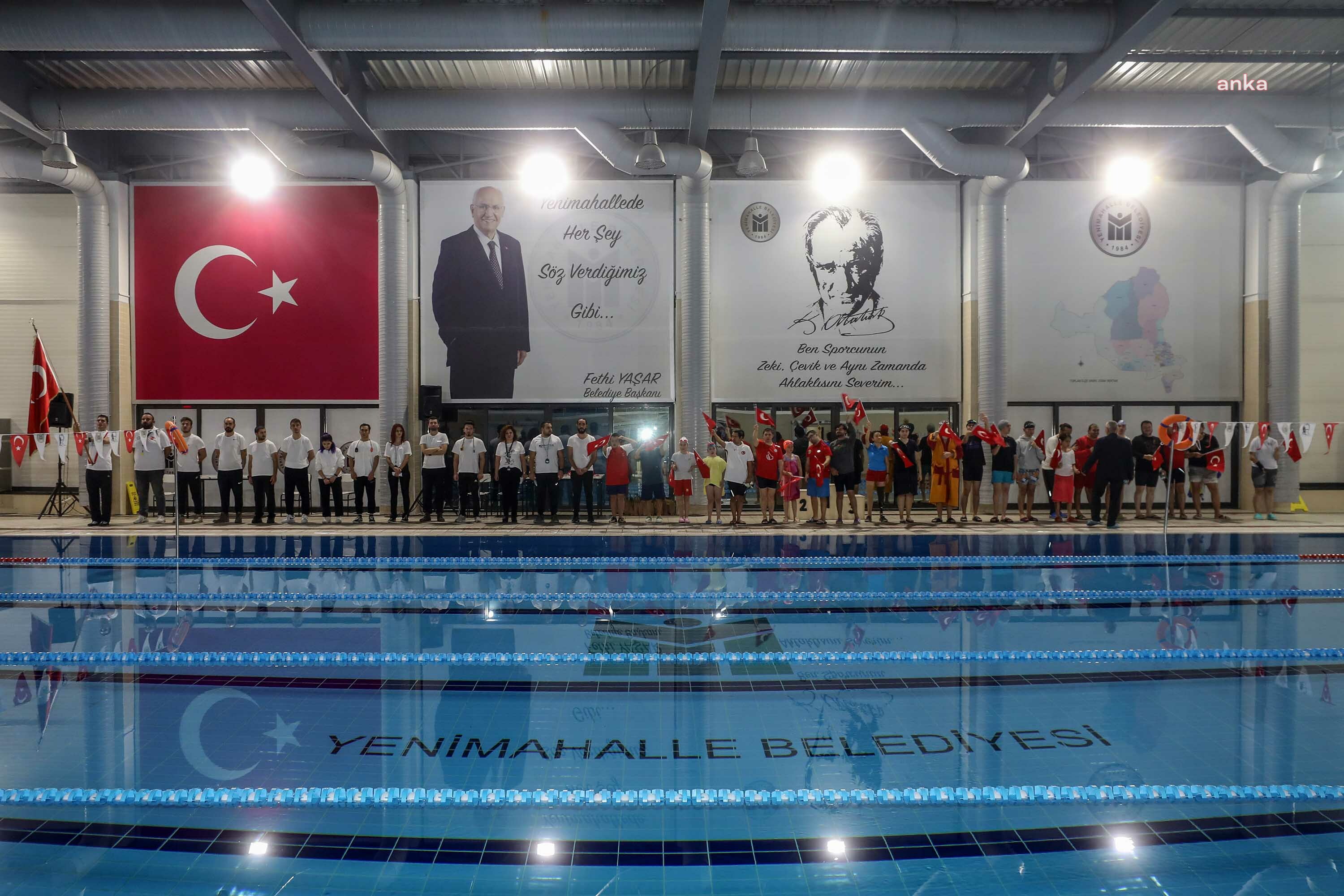 YENİMAHALLE’NİN ENGELSİZ KULAÇLARI BİRİNCİLİK İÇİN YARIŞTI