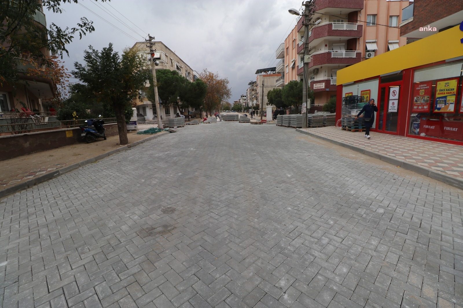 TURGUTLU BELEDİYESİ ÇAMLICA YOLU’NDA ÇALIŞMALARA DEVAM EDİYOR