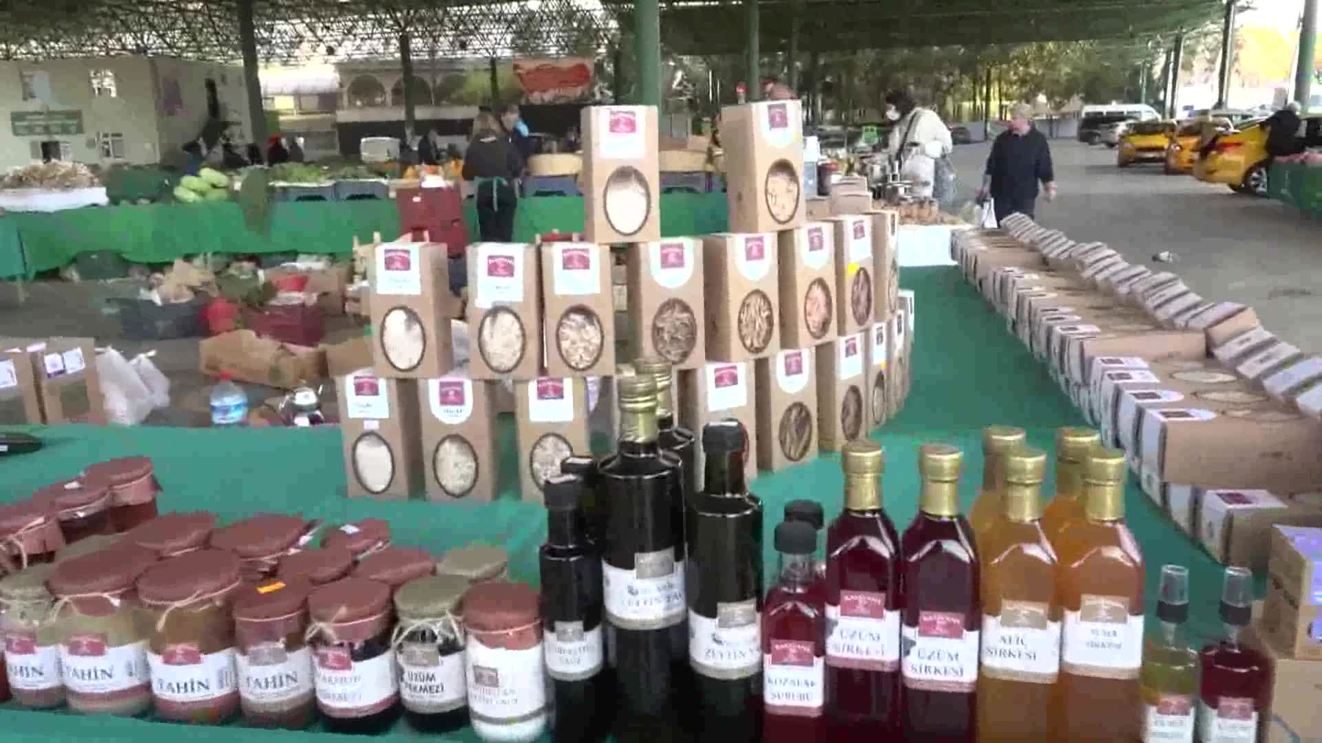 ÇANKAYA'NIN DOĞAL PAZARLARINA İLGİ SÜRÜYOR