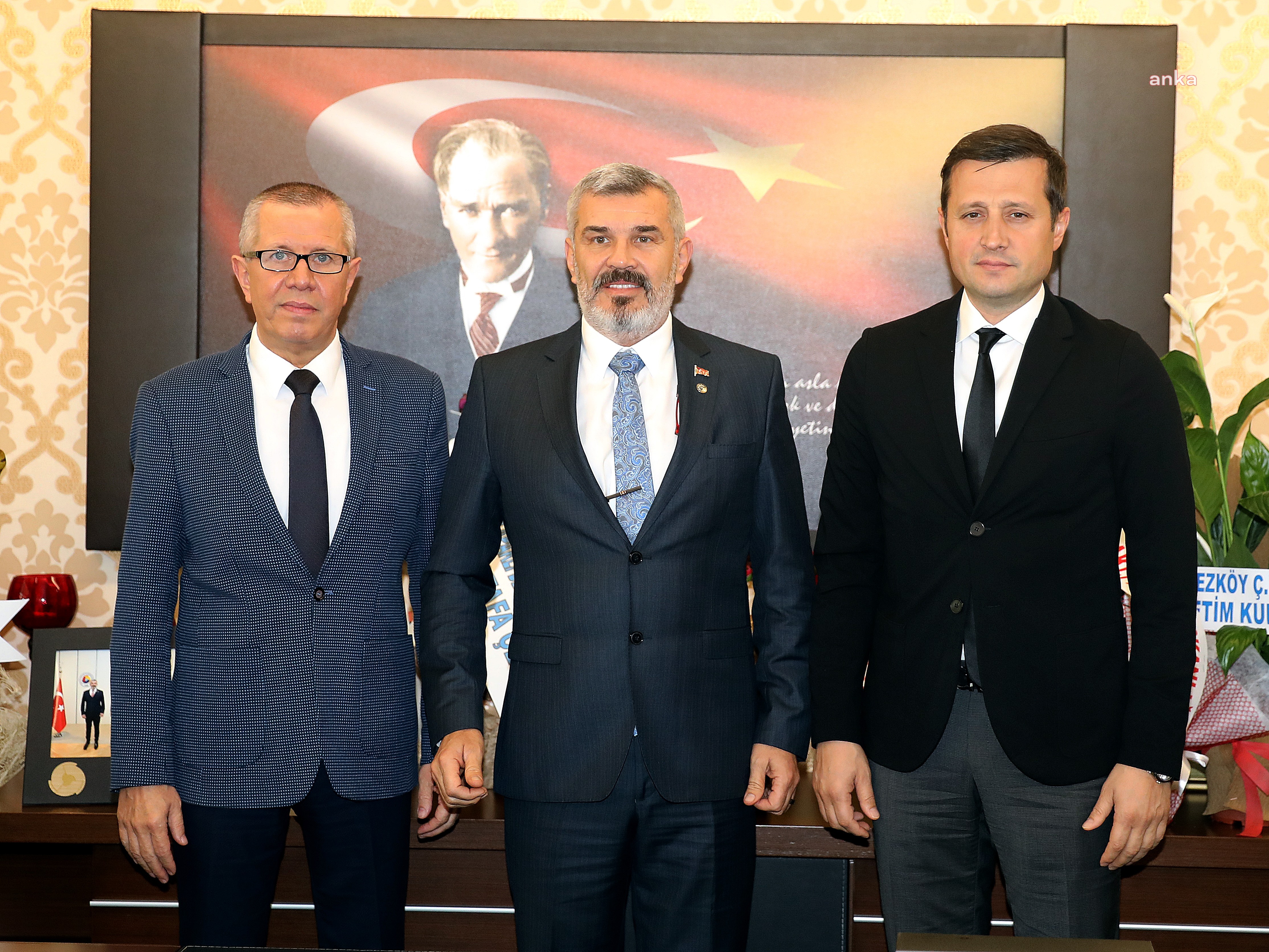 ÇERKEZKÖY BELEDİYE BAŞKANI AKAY’DAN AHMET ÇETİN’E HAYIRLI OLSUN ZİYARETİ