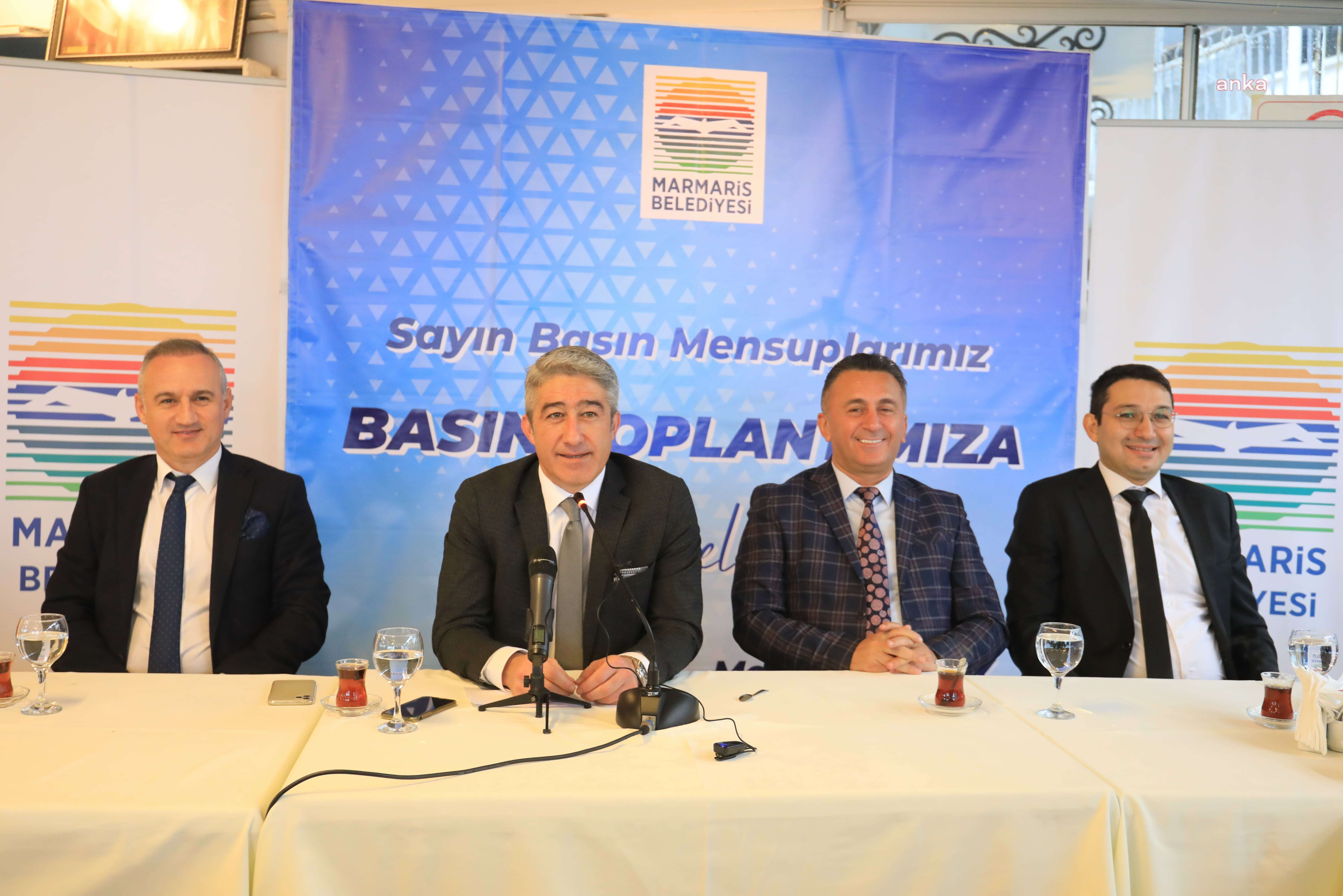 MARMARİS BELEDİYE BAŞKANI OKTAY YIL SONU DEĞERLENDİRME TOPLANTISI DÜZENLEDİ