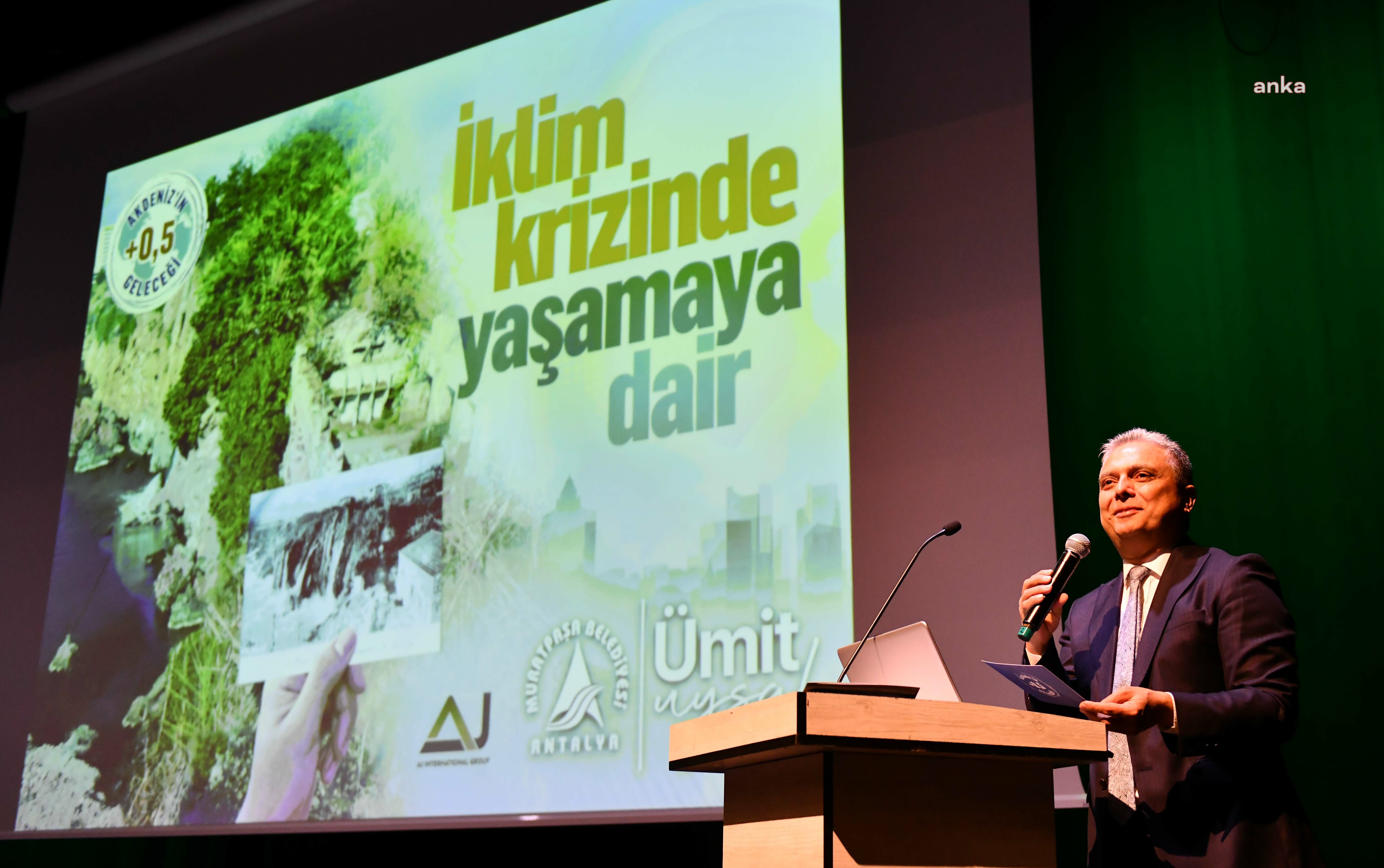 MURATPAŞA BELEDİYESİ’NİN İKLİM KRİZİ ÇALIŞTAYI BAŞLADI