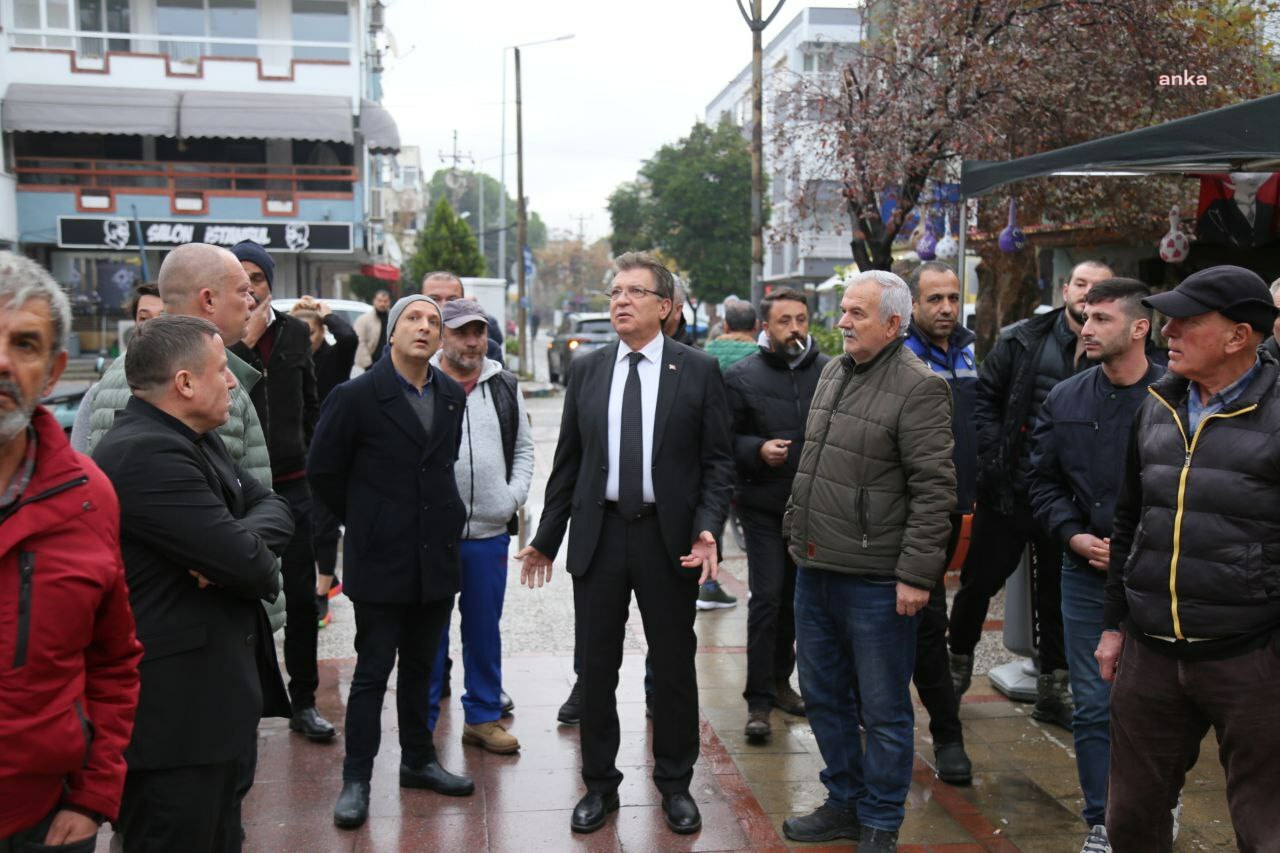 EDREMİT BELEDİYE BAŞKANI, ESNAFI DİNLEDİ