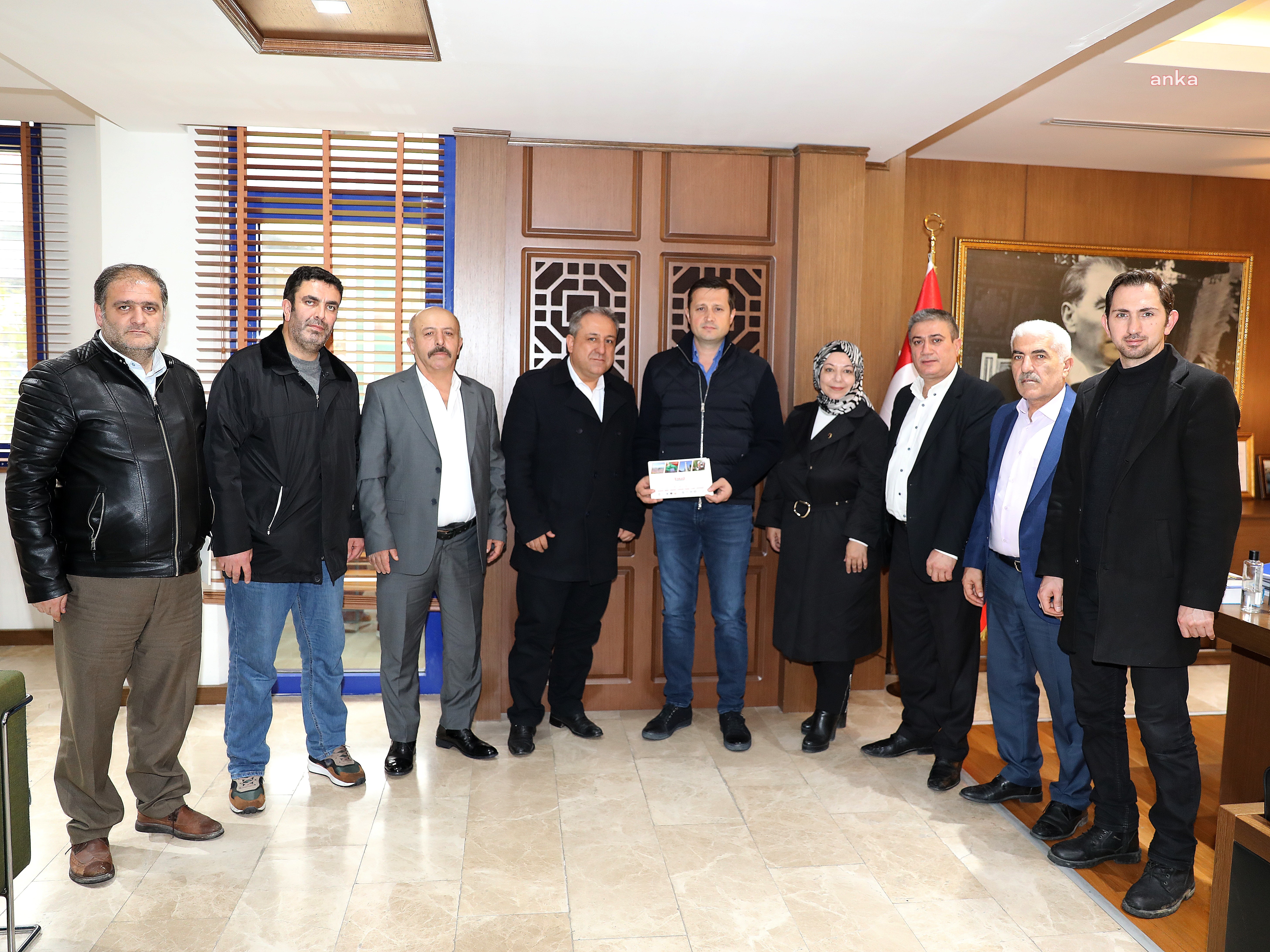 TOKATLILAR'DAN ÇERKEZKÖY BELEDİYE BAŞKANI AKAY’A ZİYARET