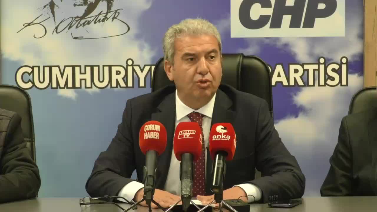 CHP ÇORUM MİLLETVEKİLİ KÖSE: VALİLİKTE OLAN BELGEYİ YOK SAYIYORLAR