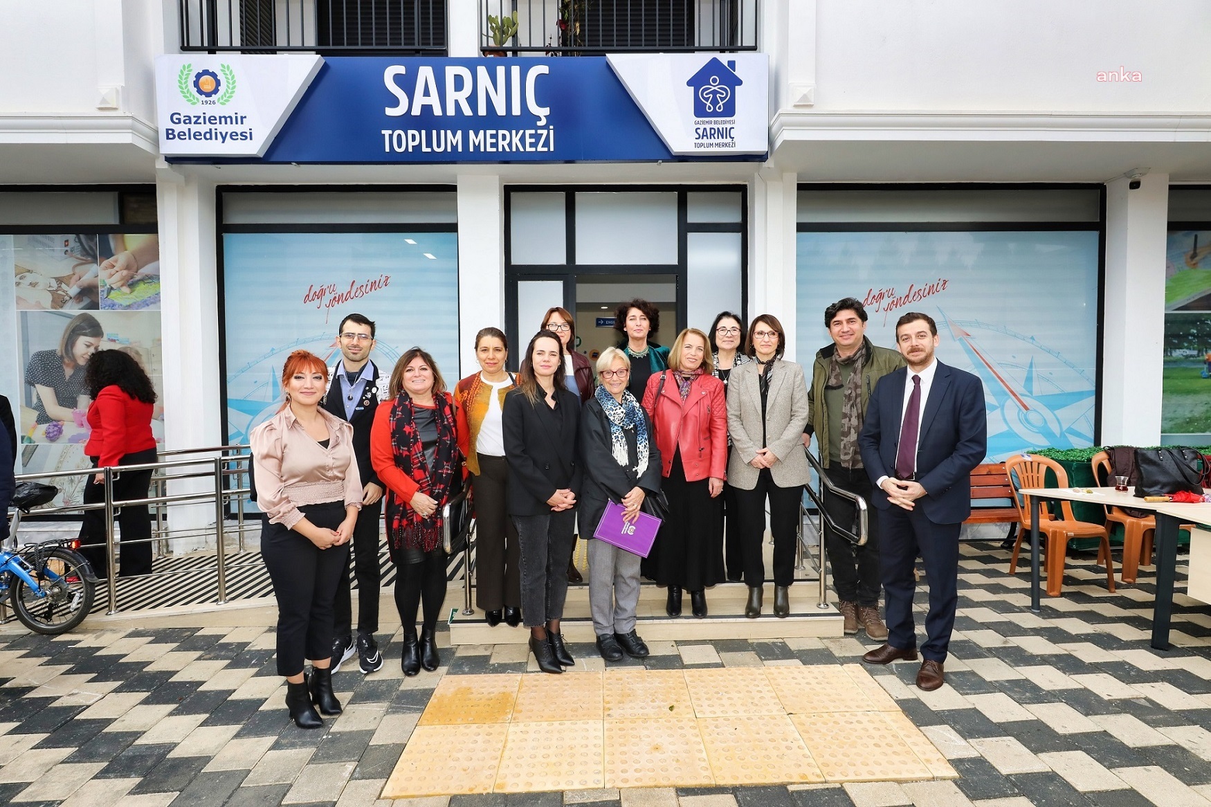 SARNIÇ TOPLUM MERKEZİ, KIRMIZI BAYRAĞINA KAVUŞTU