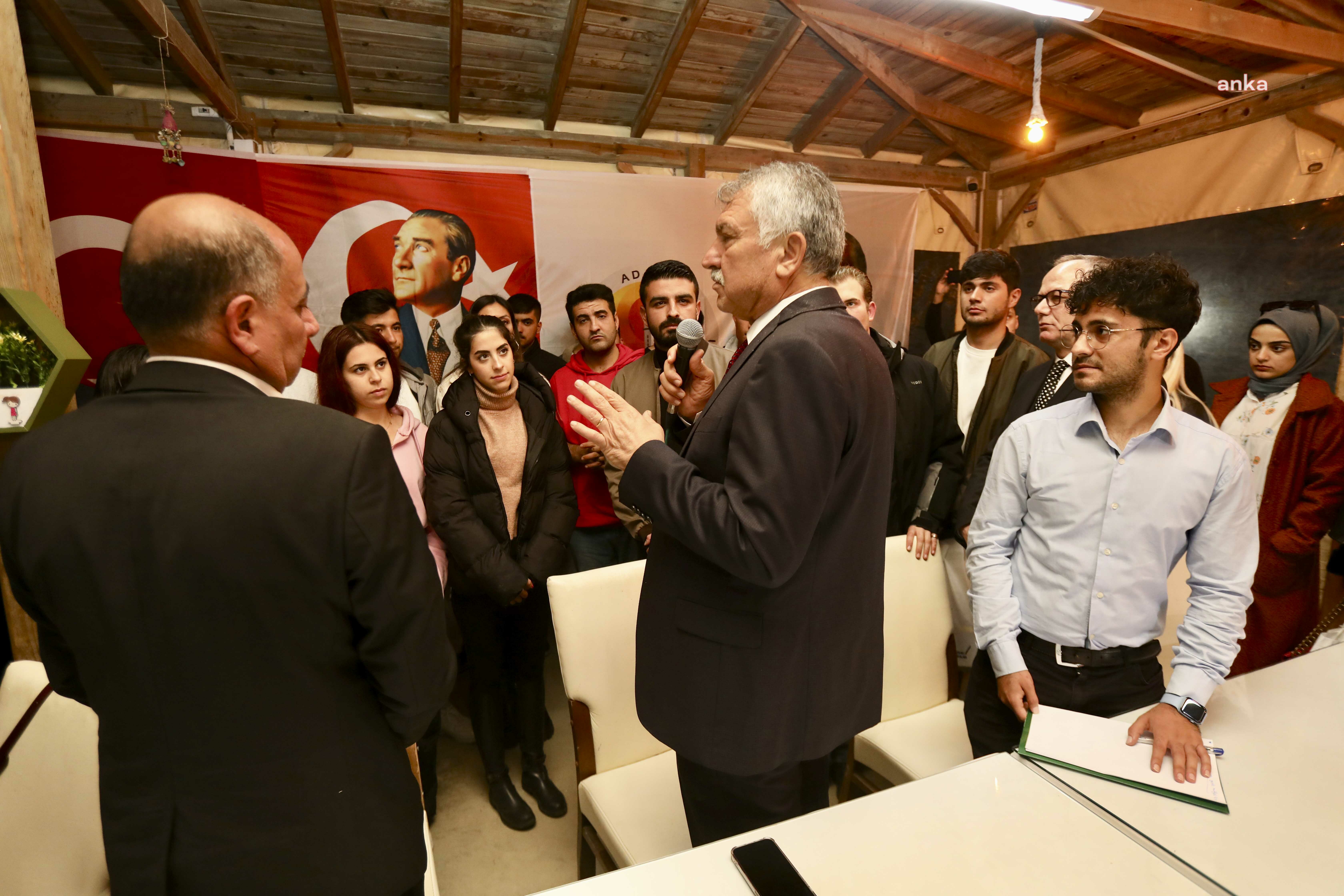BAŞKAN ZEYDAN KARALAR, YUMURTALIK’TA ÖĞRENCİLERİ DİNLEDİ
