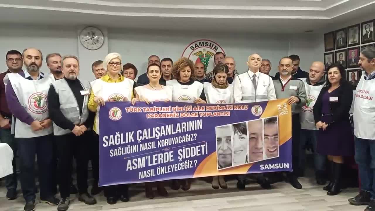 TTB AİLE HEKİMLİĞİ KOLU SEKRETERİ DR. SİBEL UYAN: “SAĞLIKTA ŞİDDETE KARŞI ÖNLEM ALMAK 6331 SAYILI YASA GEREĞİ HÜKÜMETİN SORUMLULUĞUNDADIR”