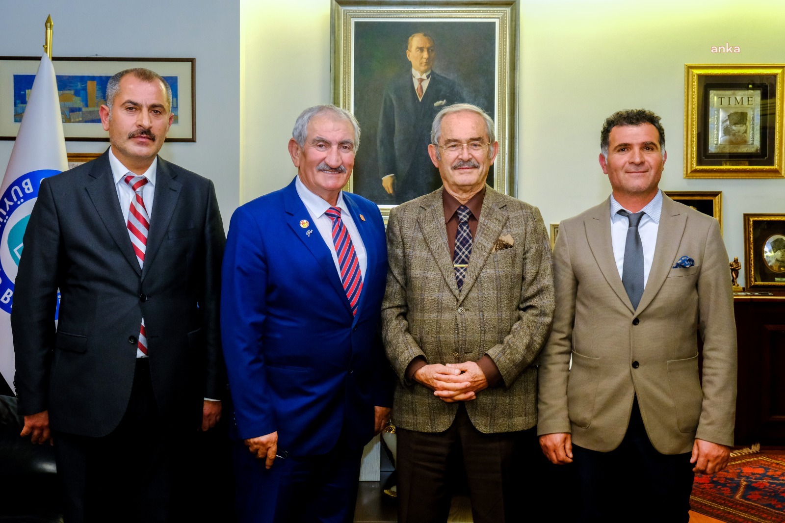 BAYBURTLULAR'DAN YILMAZ BÜYÜKERŞEN’E ZİYARET