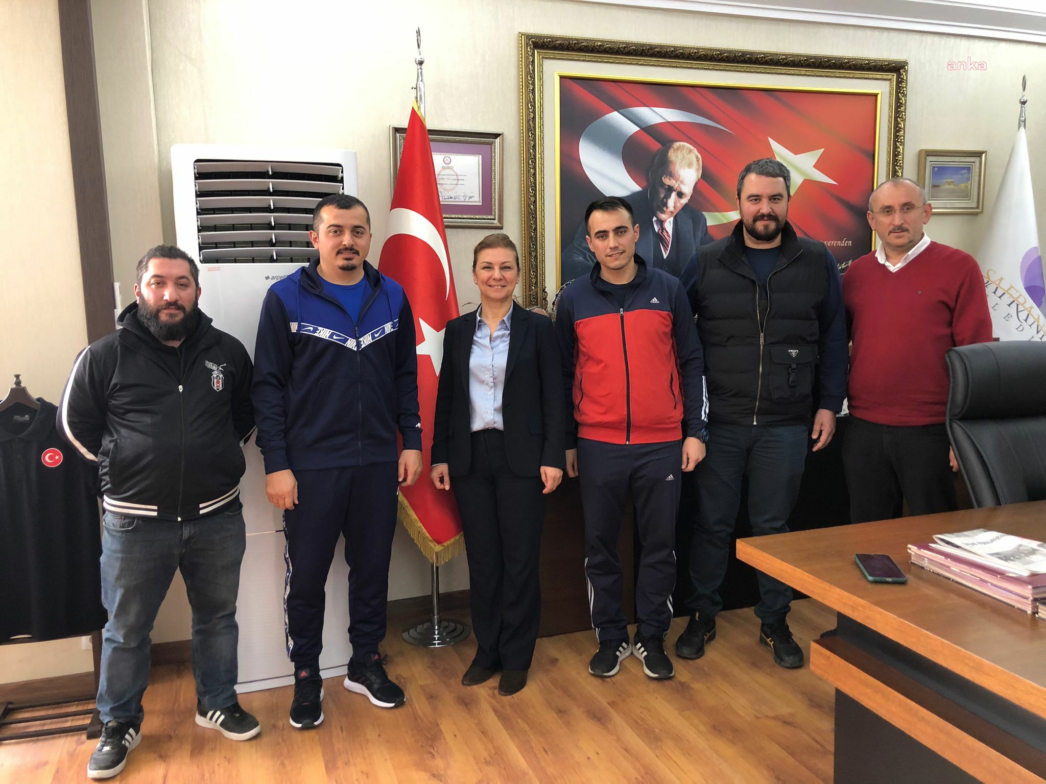 SAFRANBOLU BELEDİYE BAŞKANI KÖSE’DEN ‘ŞEHRİN TAKIMI’NA ZİYARET