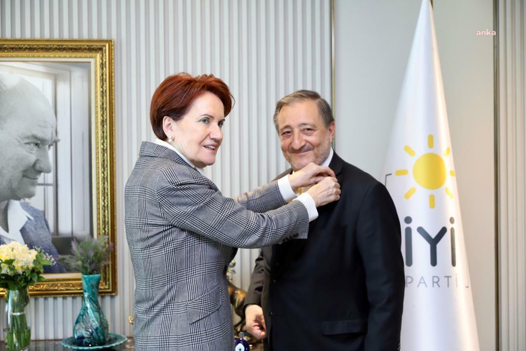 ESKİ MALATYASPOR KULÜBÜ BAŞKANI HİKMET TANRIVERDİ İYİ PARTİ’YE KATILDI