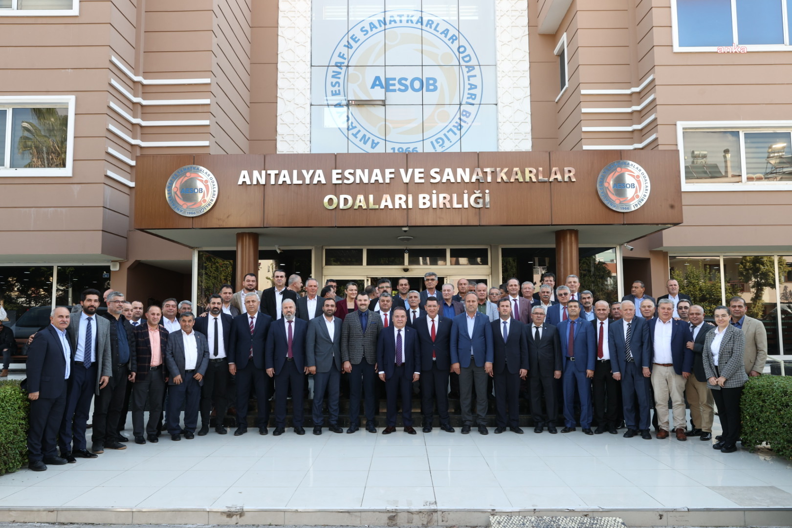 MUHİTTİN BÖCEK, ESNAF ODASI BAŞKANLARIYLA BULUŞTU