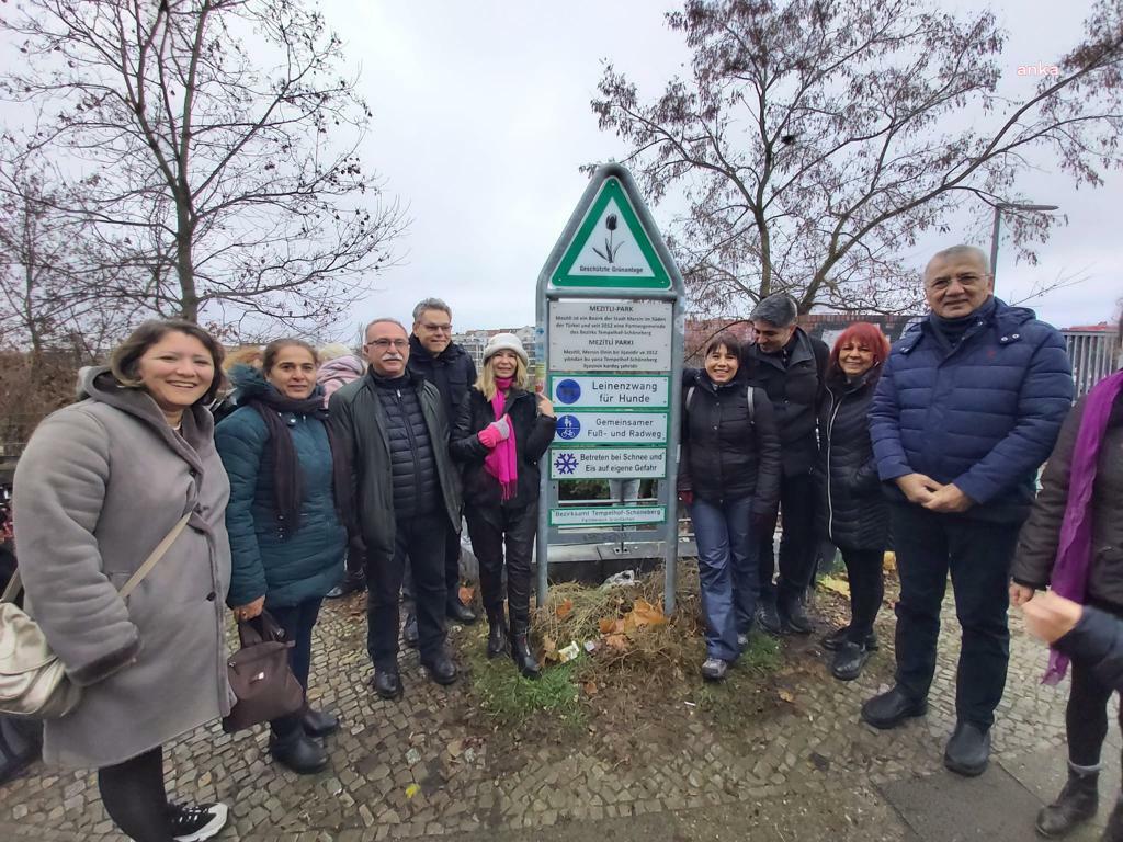 MEZİTLİ BELEDİYESİ HEYETİNE BERLİN ZİYARETİNDE PARK SÜPRİZİ