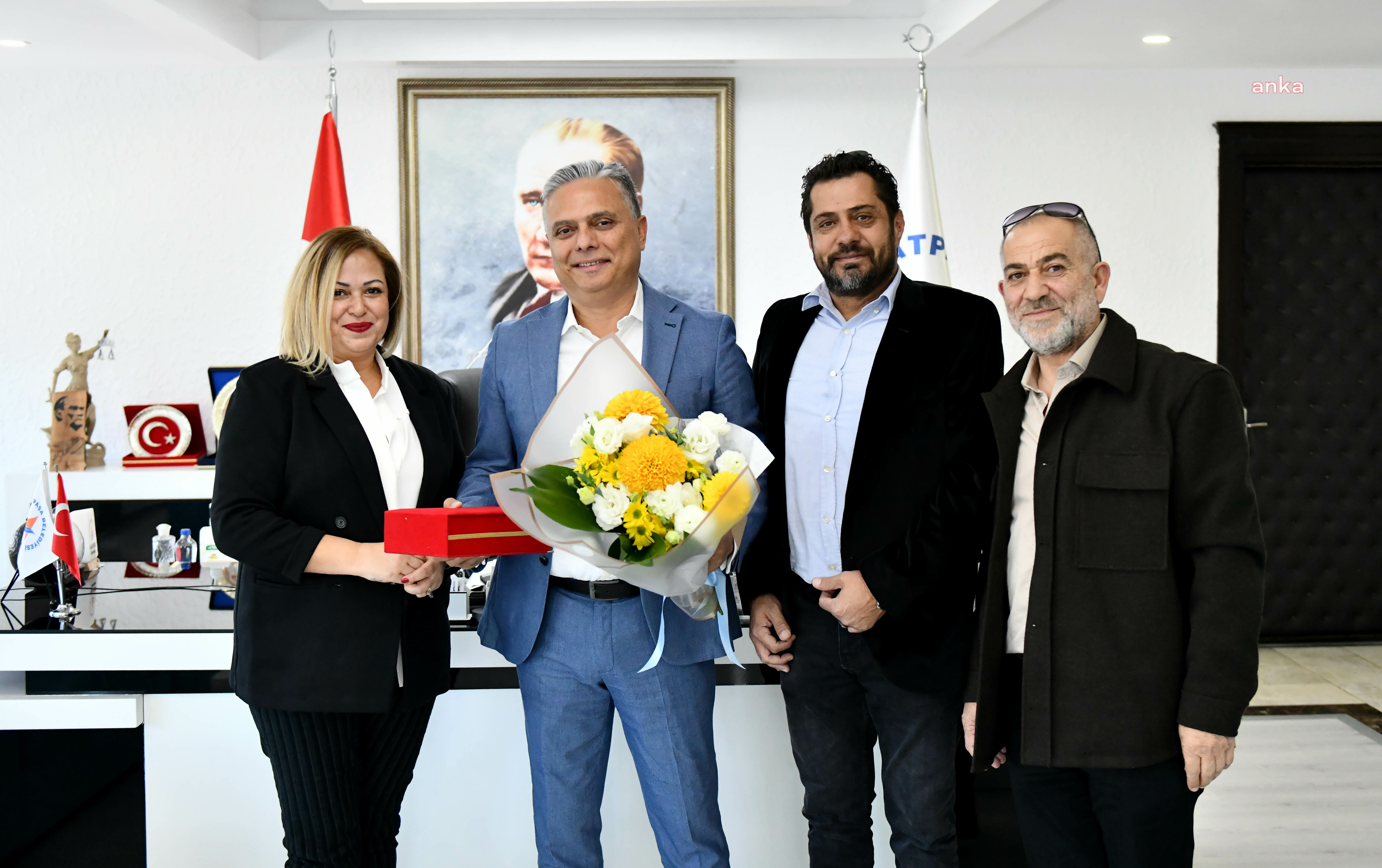 ARAÇ KİRALAMA KURULUŞLARI DERNEĞİ'NDEN MURATPAŞA BELEDİYESİ’NE TEŞEKKÜR ZİYARETİ