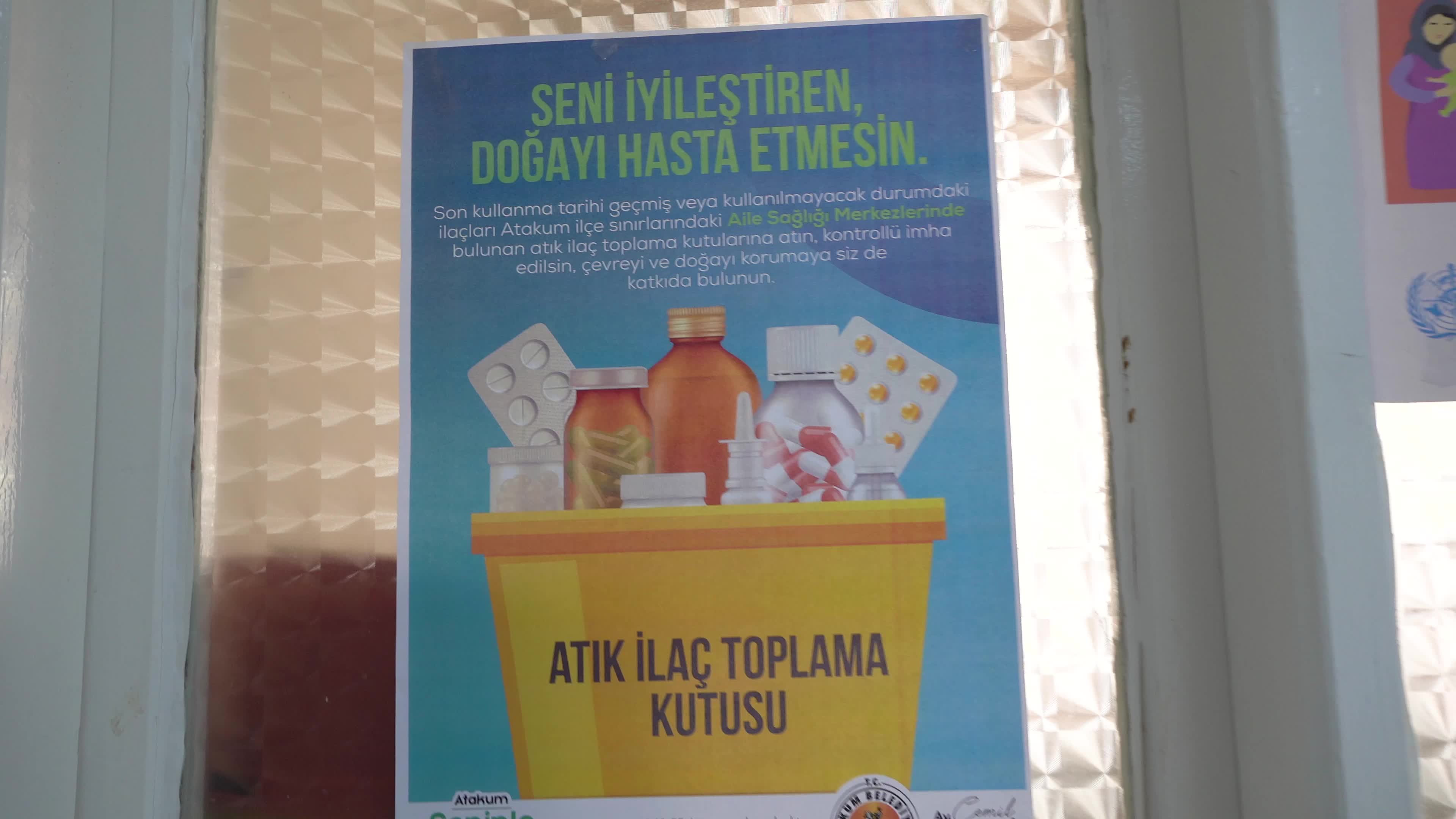 ATAKUM BELEDİYESİ’NDEN ATIK İLAÇLARLA MÜCADELE