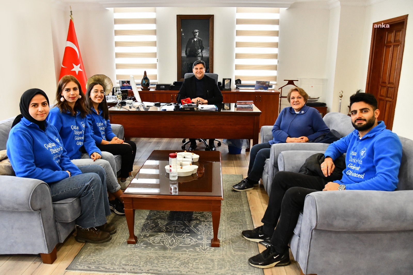 ÇAĞDAŞ YAŞAMI DESTEKLEME DERNEĞİ’NDEN FETHİYE BELEDİYESİ’NE ZİYARET