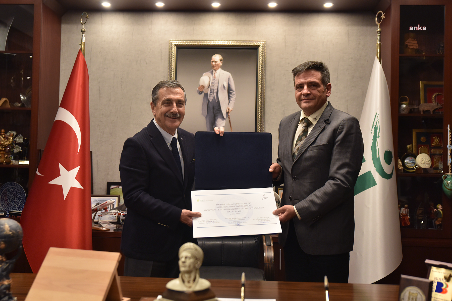 TEPEBAŞI BELEDİYESİ İLE ESKİŞEHİR OSMANGAZİ ÜNİVERSİTESİ ARASINDA İŞ BİRLİĞİ