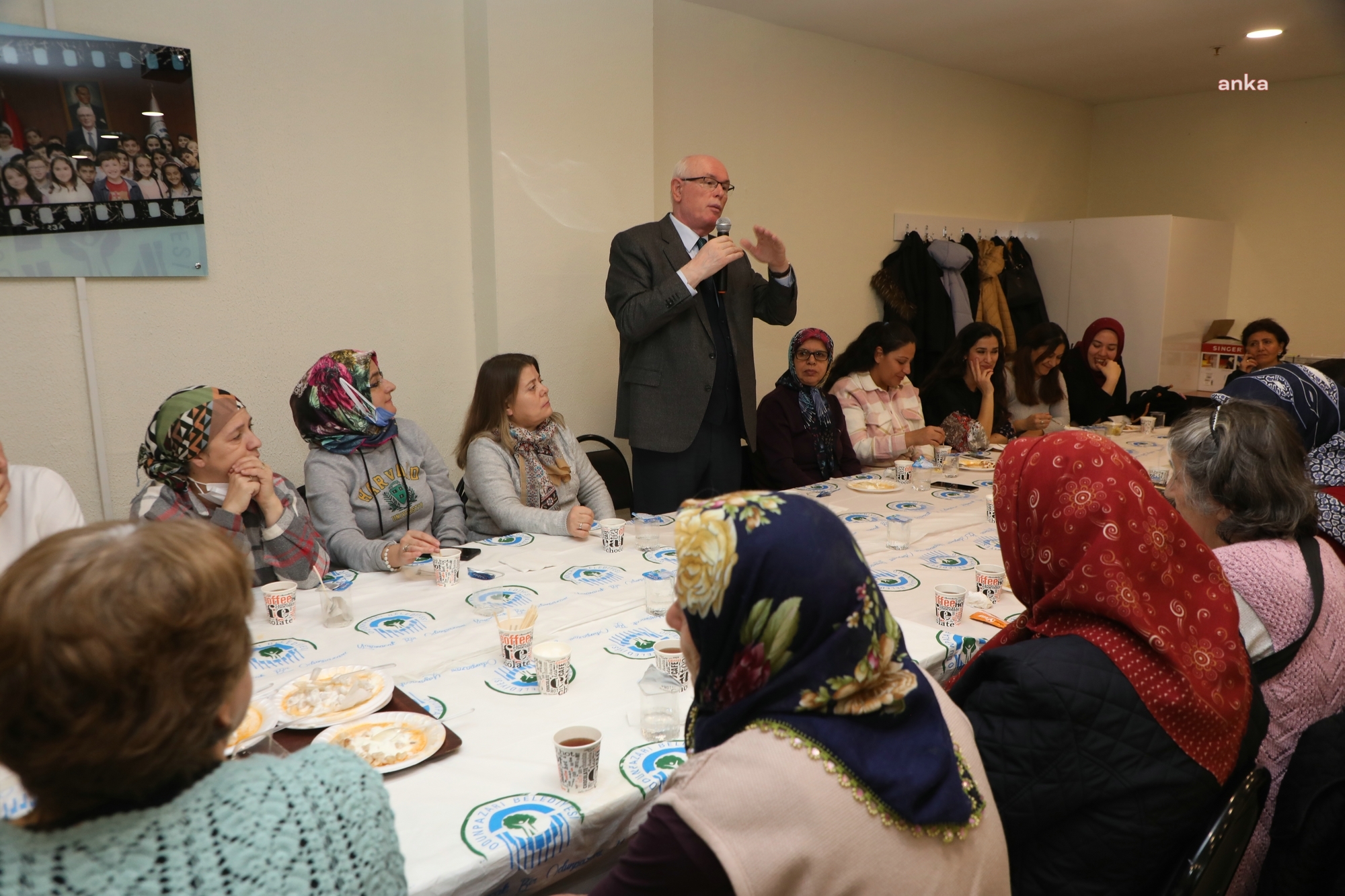 KAZIM KURT, BÜYÜKDERE HALK MERKEZİ’NDE KADINLARLA BİR ARAYA GELDİ