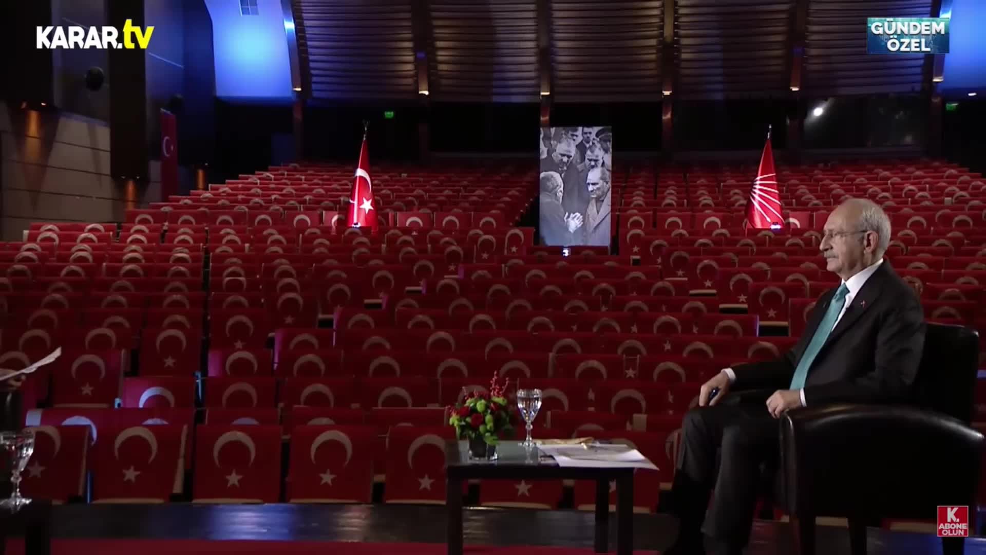 KILIÇDAROĞLU: KRİZİ ÇÖZECEK OLAN ANAHTAR CUMHURBAŞKANIDIR. DİYELİM Kİ ELEKTRİKLER ARIZA YAPTI, İLK GİDİP SİGORTAYA BAKARSINIZ. CUMHURBAŞKANI SİGORTADIR