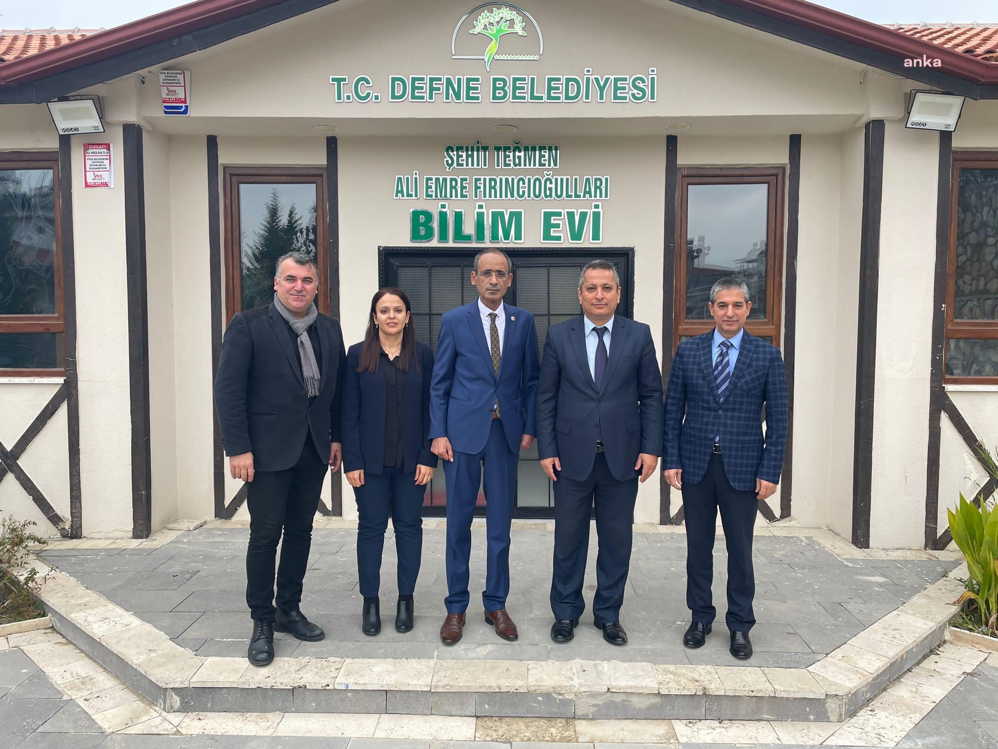 DEFNE BELEDİYE BAŞKANI GÜZEL İLE KAYMAKAM OKATAN, İLÇEDE ZİYARETLERDE BULUNDU
