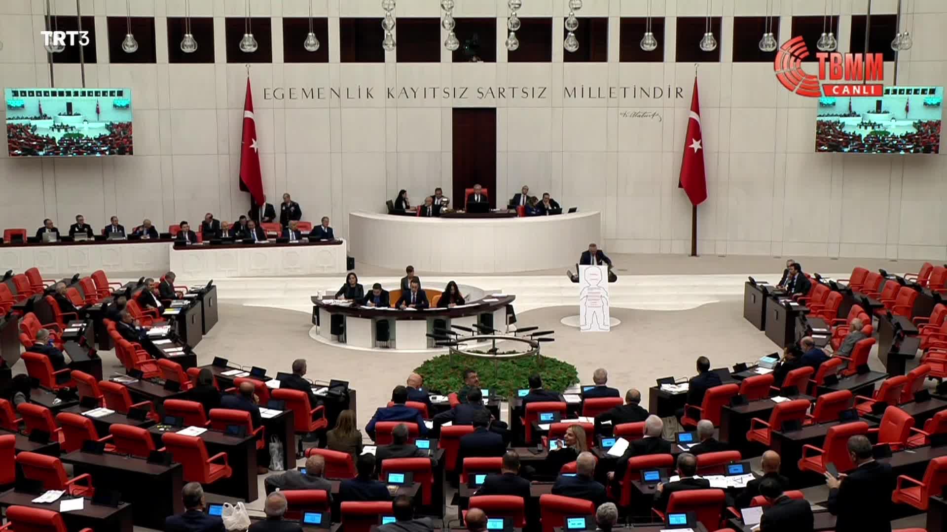 ÖZKAN YALIM, TBMM KÜRSÜSÜNE KOYDUĞU İNSAN FİGÜRLÜ DÖVİZLE BAKANLARA SORDU: “HER AY 10 BİN DOLAR RÜŞVET ALAN MİLLETVEKİLİ KİM? BUNLARI AÇIKLAMAZSANIZ, SAVUNMA BAKANI, ULAŞTIRMA BAKANI VE ÖZELLİKLE DE İÇİŞLERİ BAKANI HEPİNİZ ZANLISINIZ”