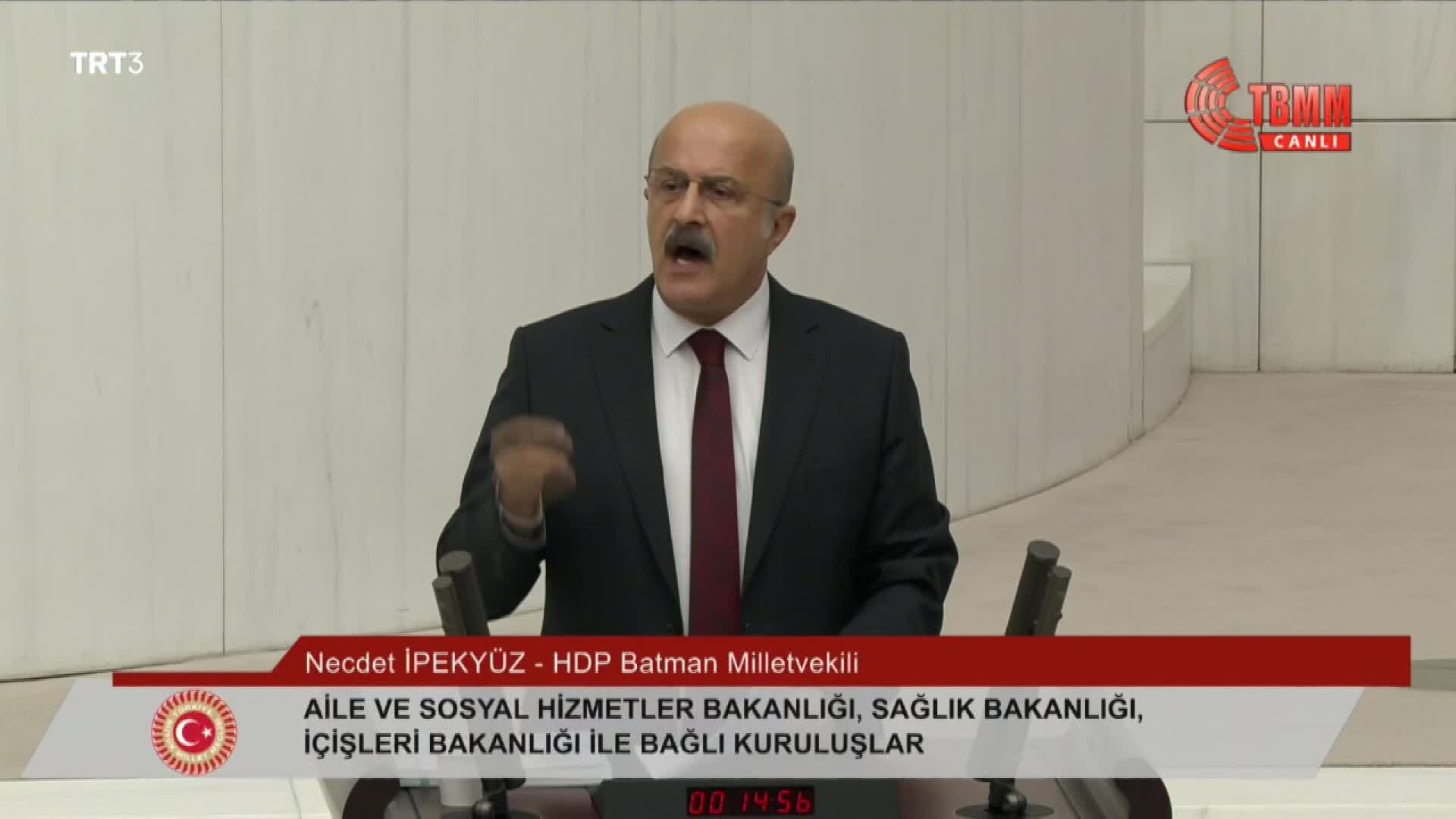 NECDET İPEKYÜZ: “ÇOCUKLARIN KÜÇÜCÜK YAŞTA EVLENMESİ, KADINLARIN KATLEDİLMESİ HOŞ GÖRÜLÜYORSA SAĞLIKTAN SÖZ EDEMEZSİNİZ"