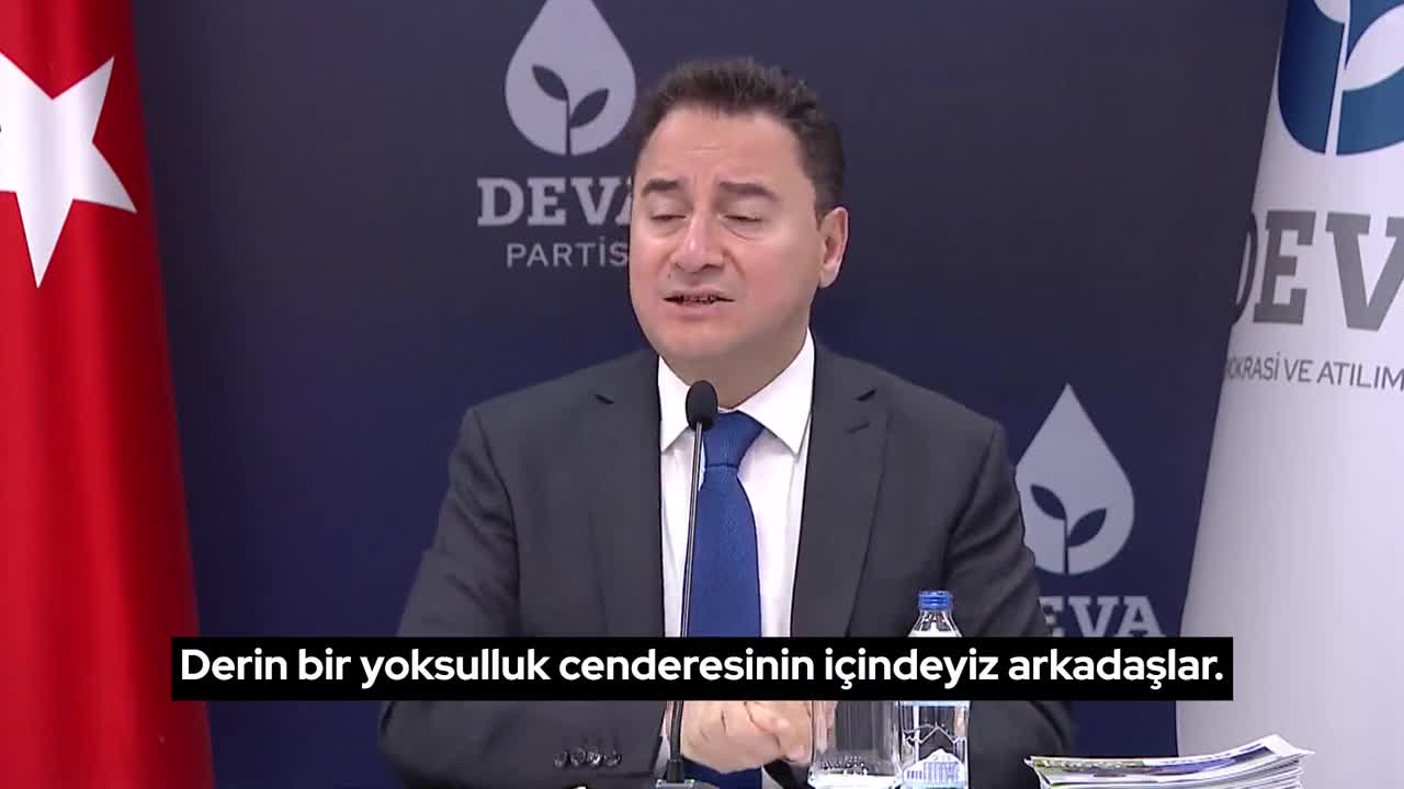 ALİ BABACAN: “VATANDAŞLARIMIZ KAZANDIKLARI 3 KURUŞ İLE HAYATTA KALMAYA ÇALIŞIYOR. İŞ BULAN DA EK İŞ YAPMADAN GEÇİNEMİYOR”