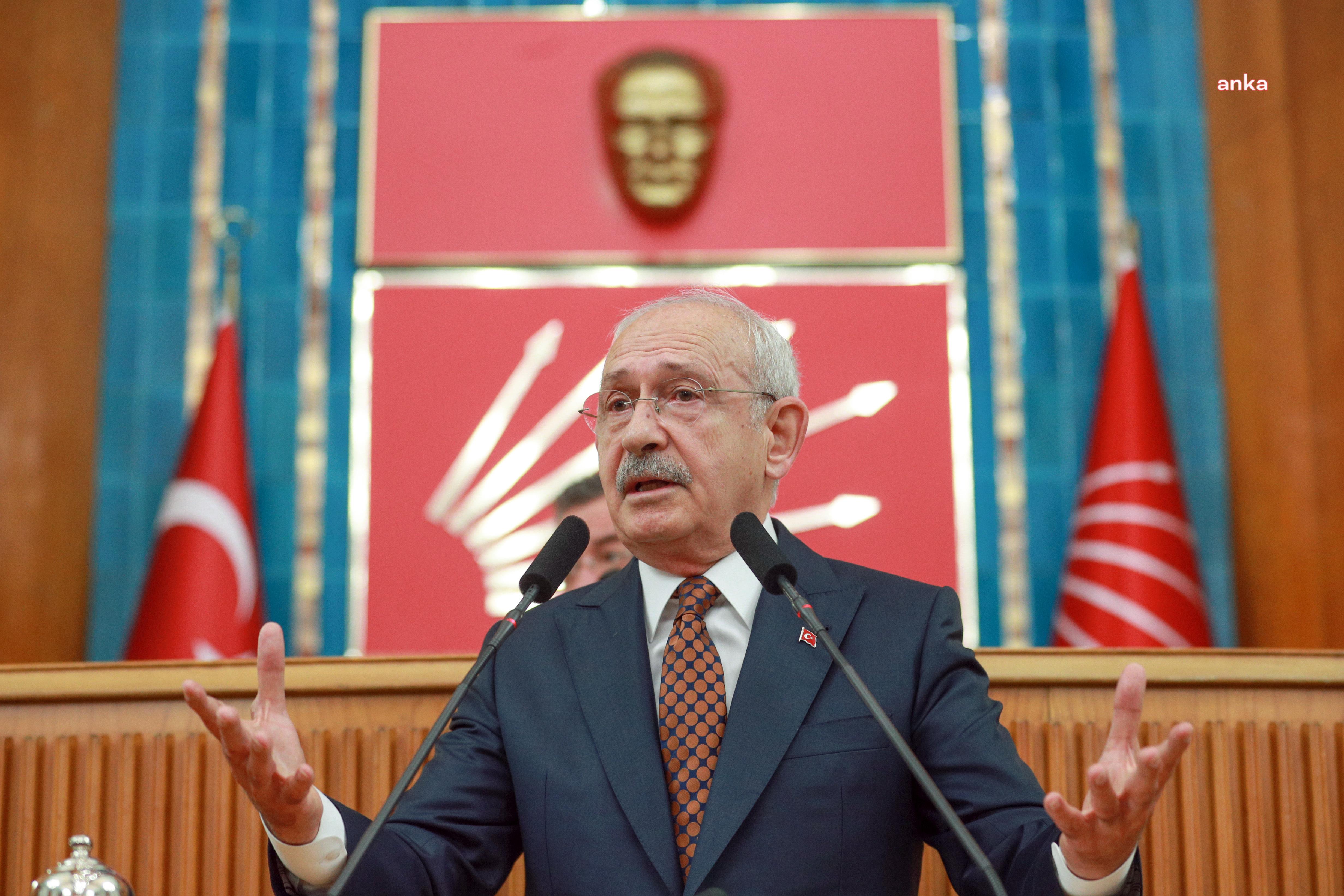 KILIÇDAROĞLU, MECLİS GRUBUNU YARIN SABAH OLAĞANÜSTÜ TOPLANTIYA ÇAĞIRDI