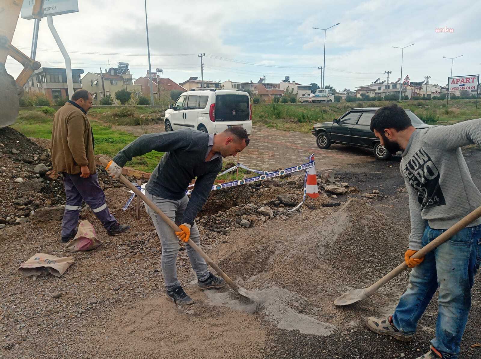 EDREMİT BELEDİYESİ’NDEN AKÇAY MAHALLESİ’NE YAĞMUR SUYU DRENAJ HATTI